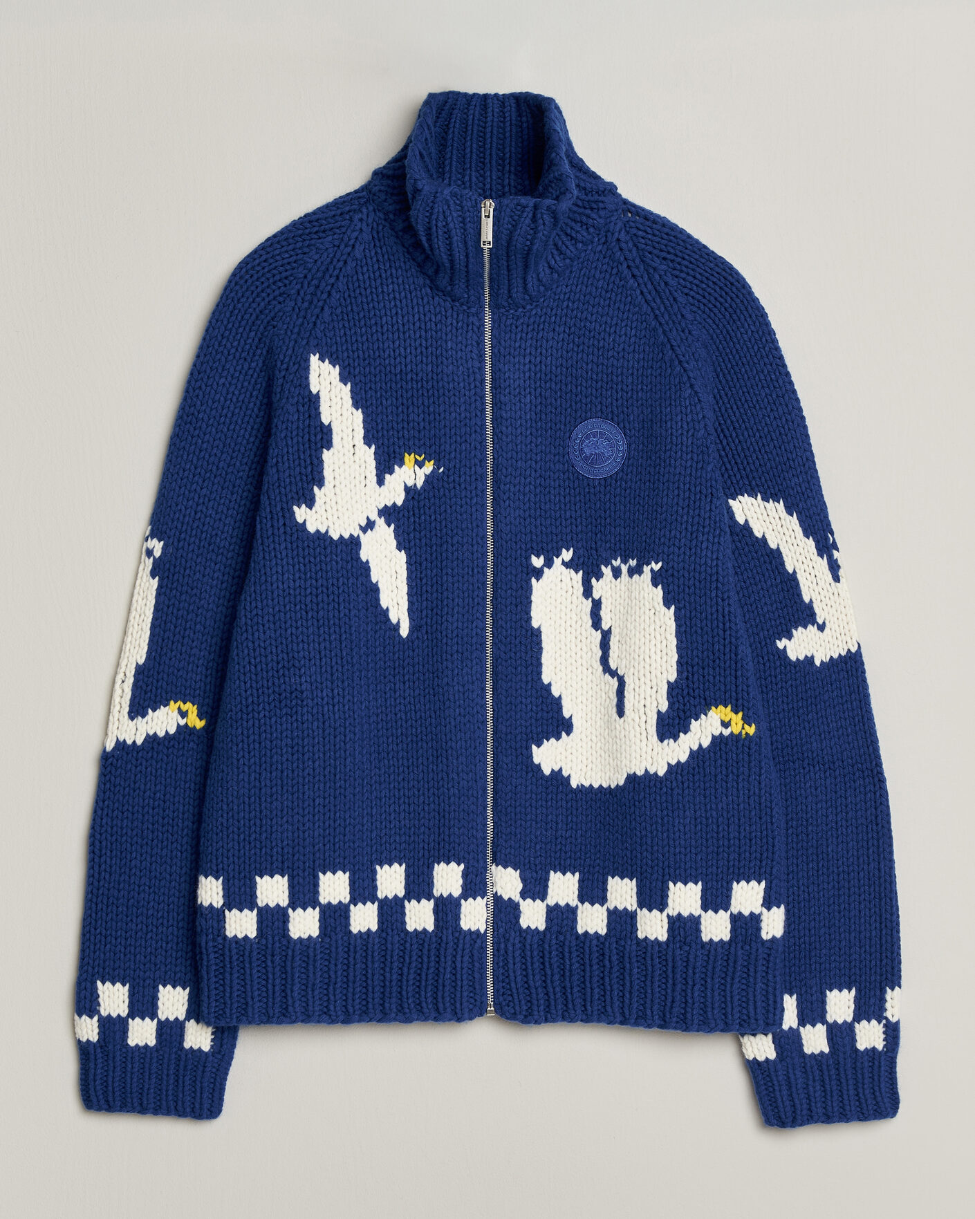 Uomini | Maglieria | Canada Goose | Moisie Knit Jacket Arctic Goose