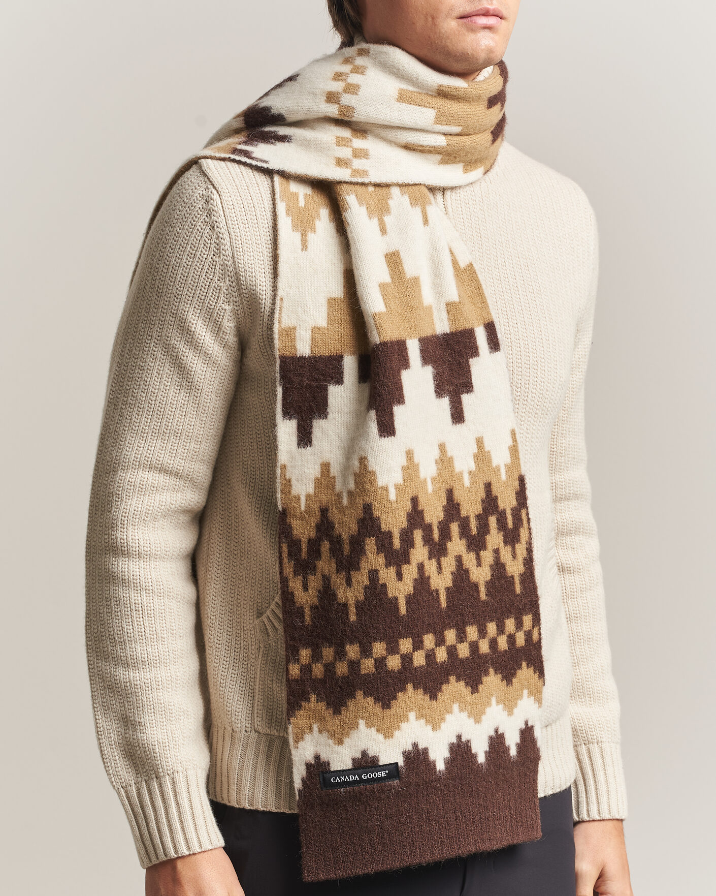 Uomini | Sciarpe | Canada Goose | Fair Isle Scarf Glacier Woods