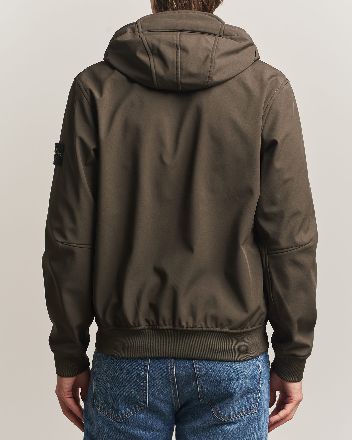 Uomini | Giacche | Stone Island | Short Hooded Soft Shell Jacket Coal Grey