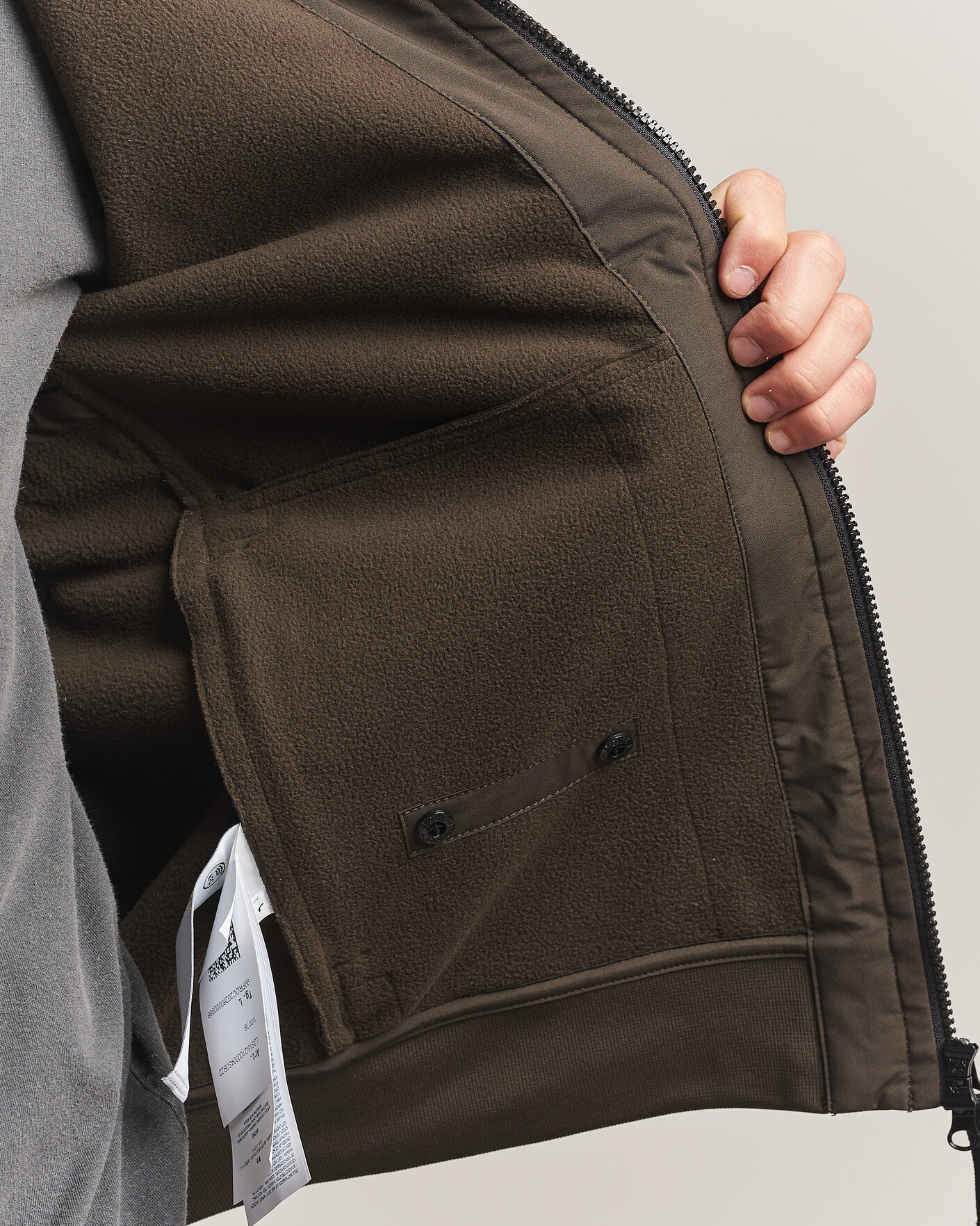 Uomini | Giacche | Stone Island | Short Hooded Soft Shell Jacket Coal Grey