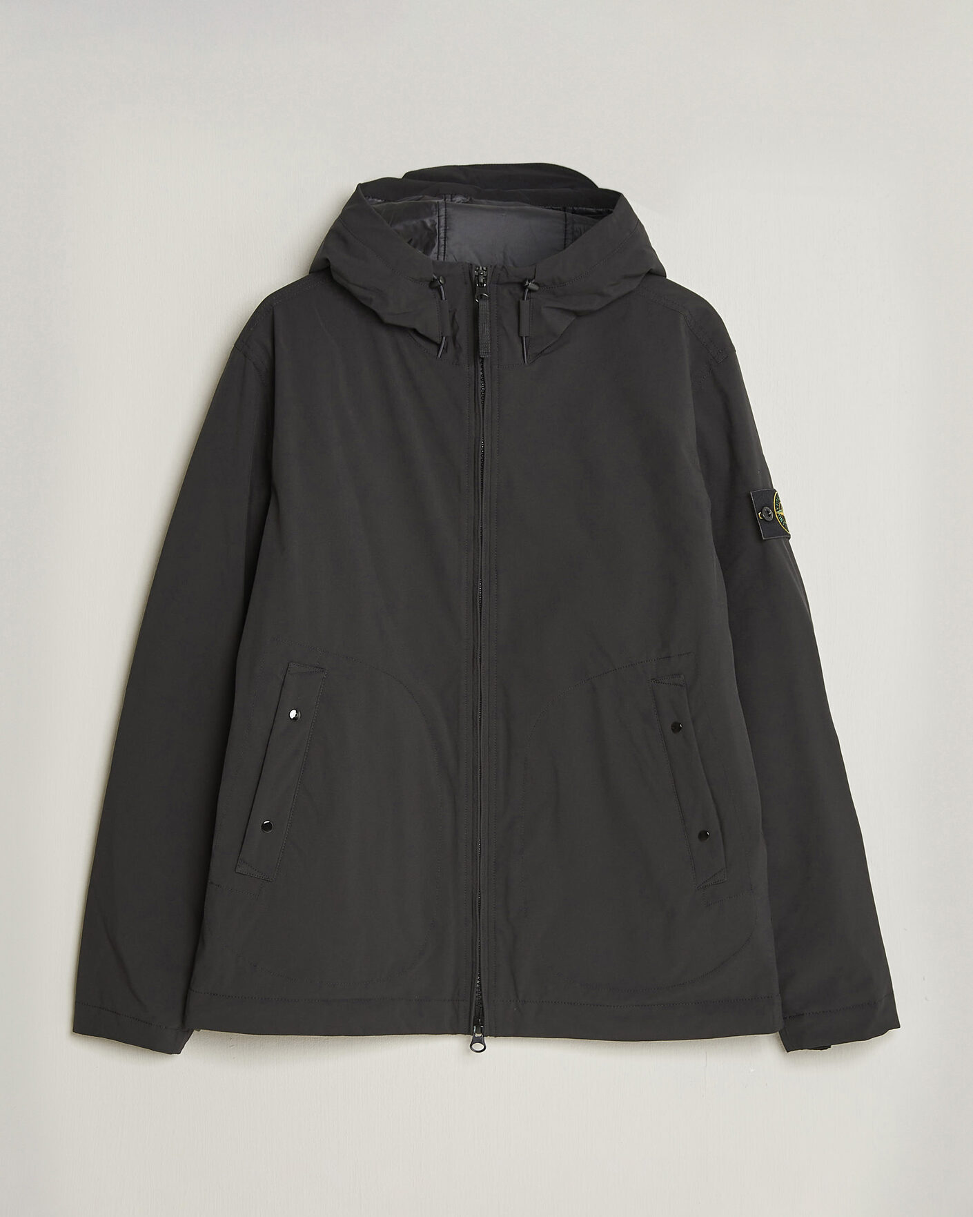 Uomini | Giacche | Stone Island | Short Soft Shell Parka Black