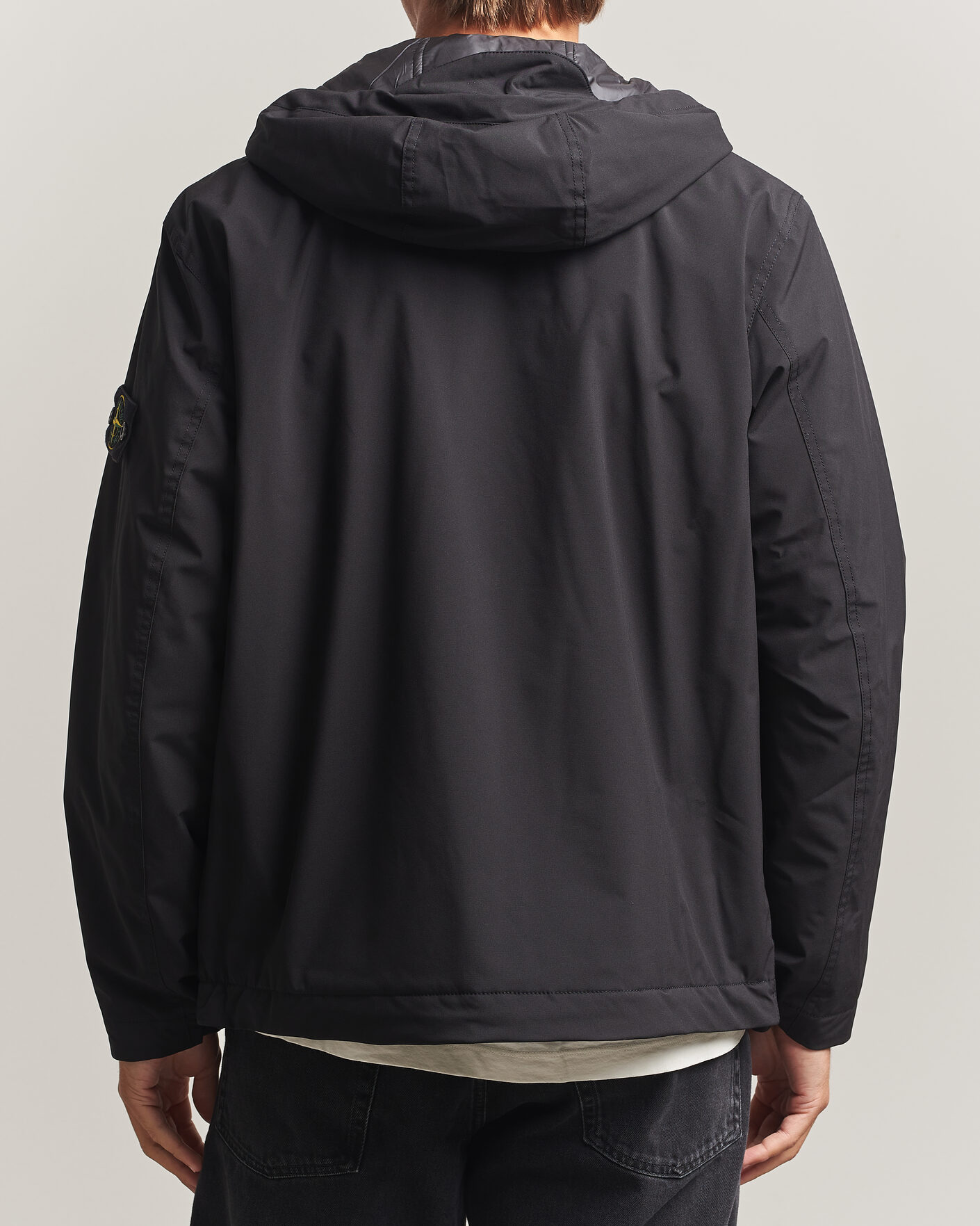 Uomini | Giacche | Stone Island | Short Soft Shell Parka Black