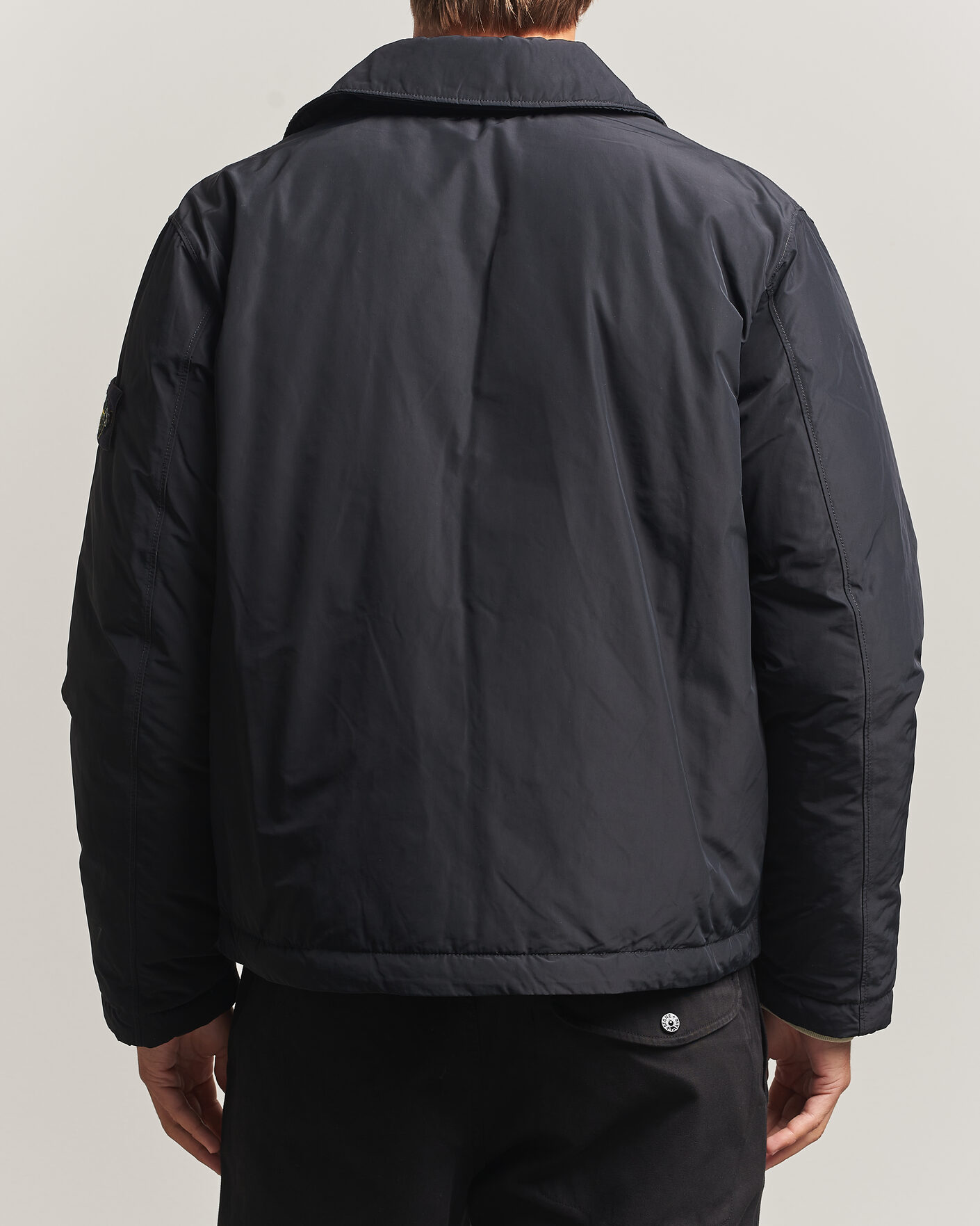 Uomini | Giacche | Stone Island | Micro Twill Padded Jacket Black