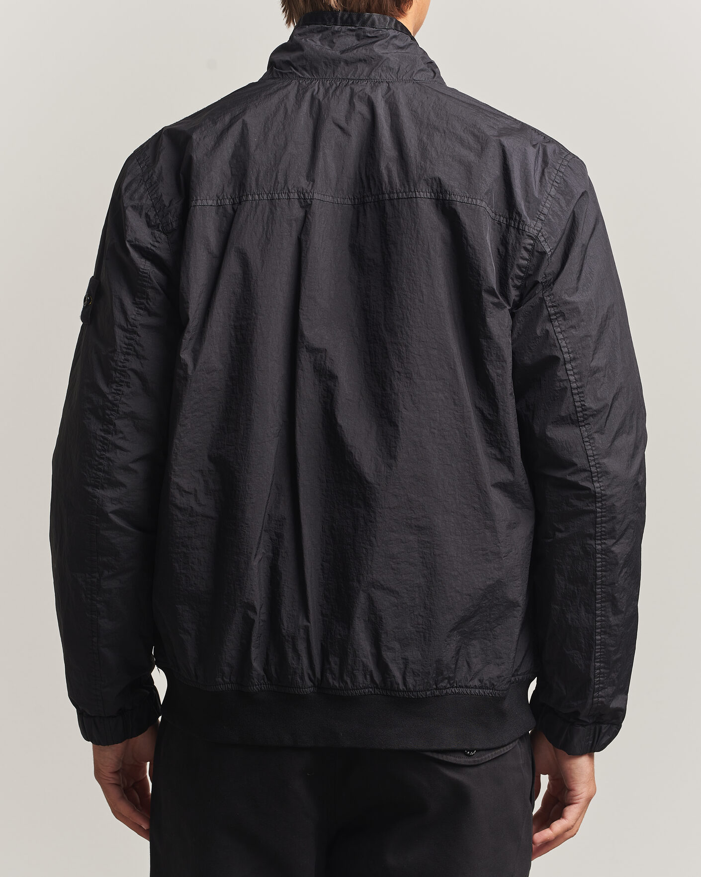 Uomini | Giacche | Stone Island | Crinkle Reps Jacket Black