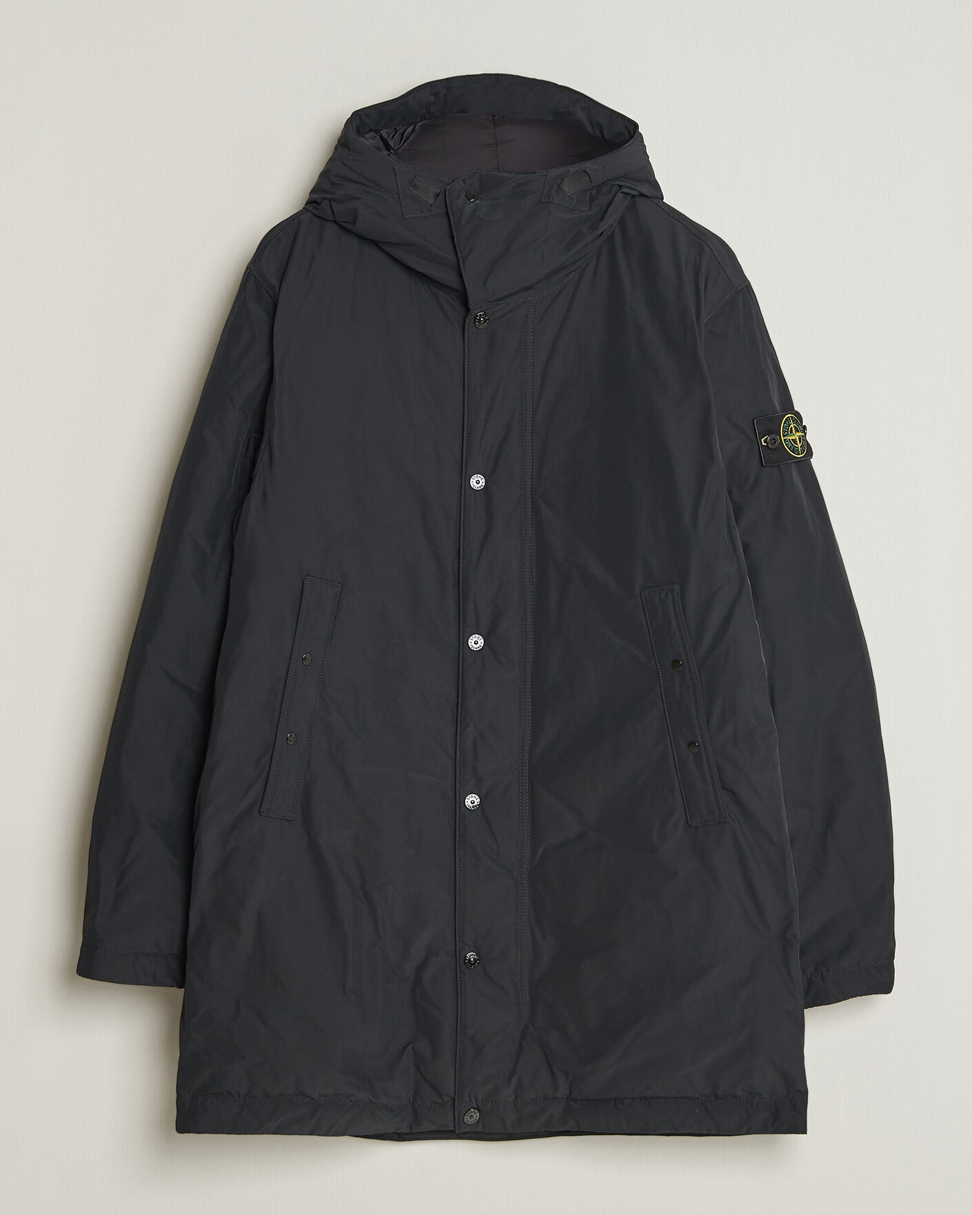Uomini | Giacche | Stone Island | Micro Twill Padded Parka Black