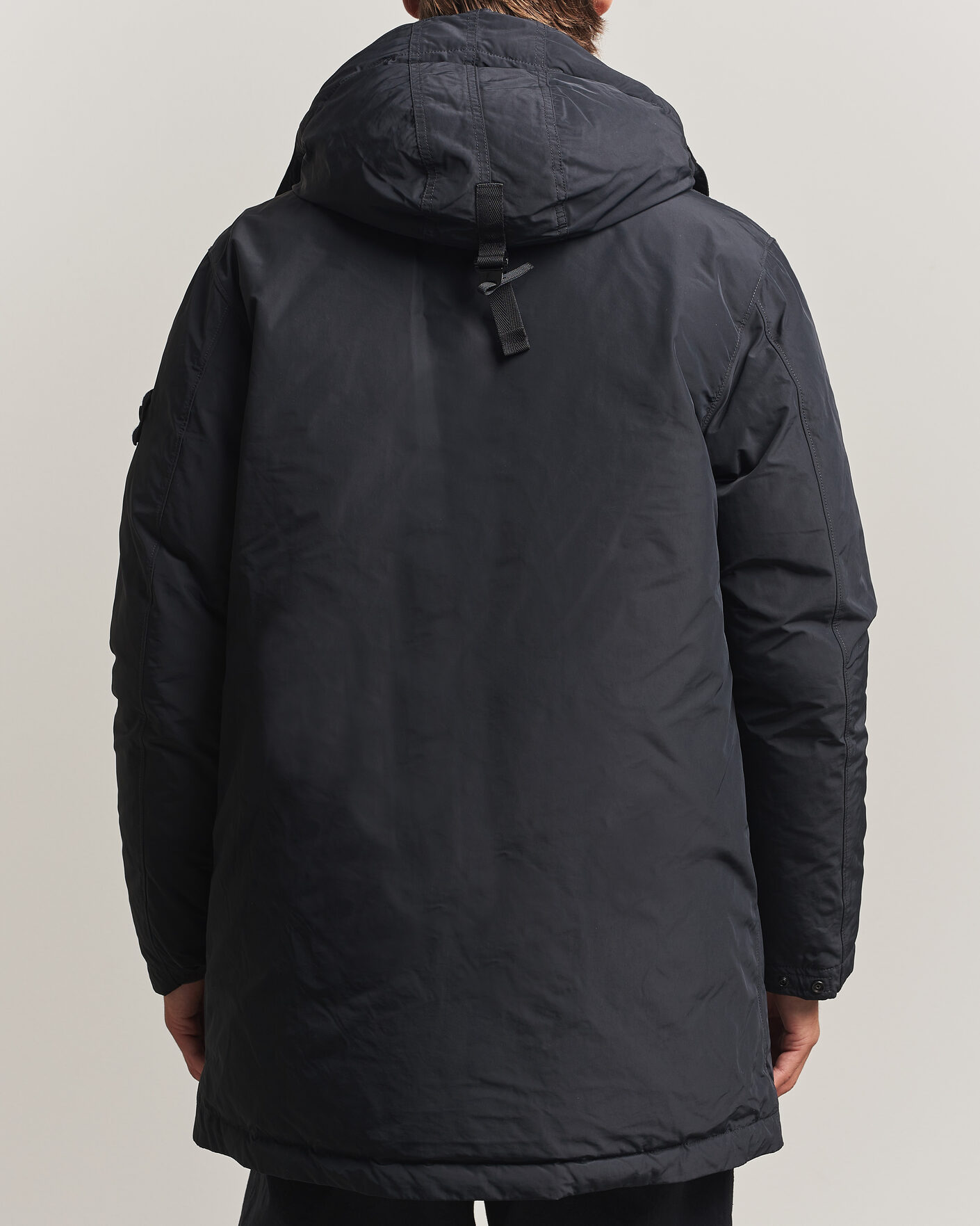 Uomini | Giacche | Stone Island | Micro Twill Padded Parka Black