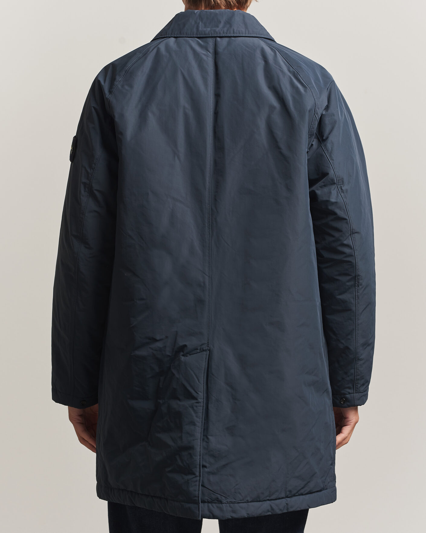 Uomini | Giacche | Stone Island | Micro Reps Padded Coat Navy Blue