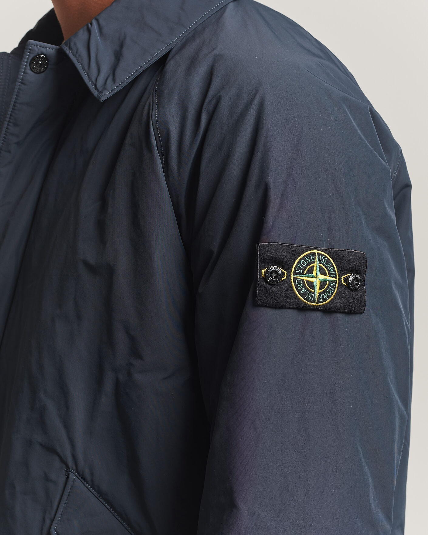 Uomini | Giacche | Stone Island | Micro Reps Padded Coat Navy Blue