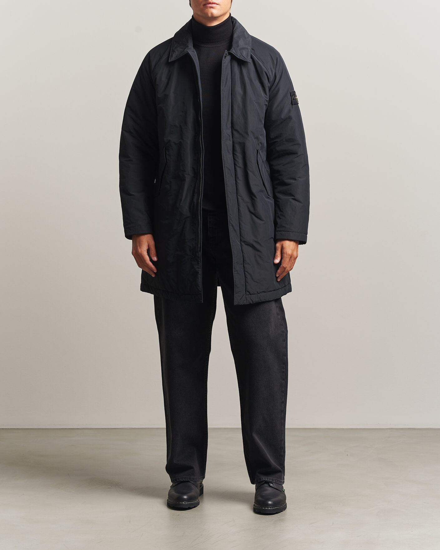 Uomini | Giacche | Stone Island | Micro Reps Padded Coat Black