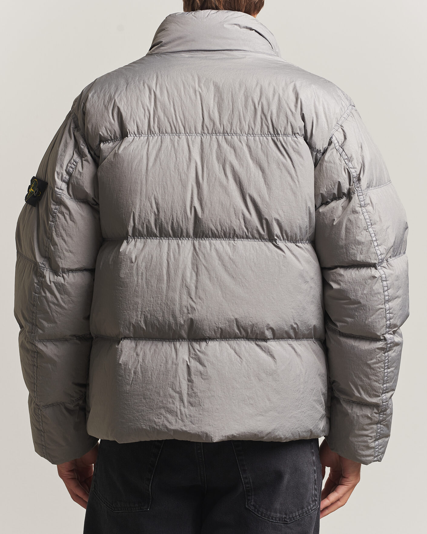 Uomini | Giacche | Stone Island | Crinkle Reps Padded Down Jacket Grey