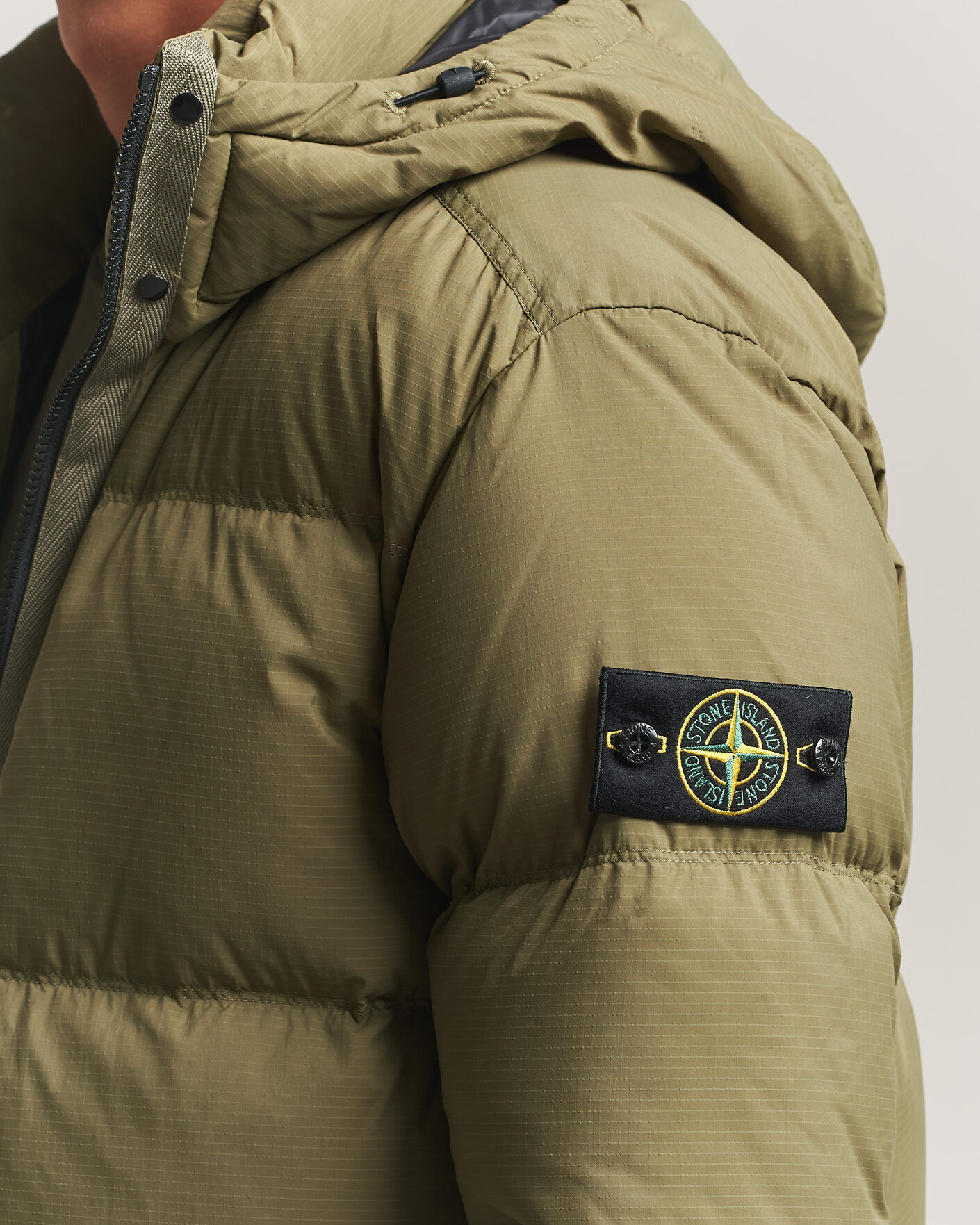 Uomini | Giacche | Stone Island | Matt Ripstop Cordura Down Jacket Green