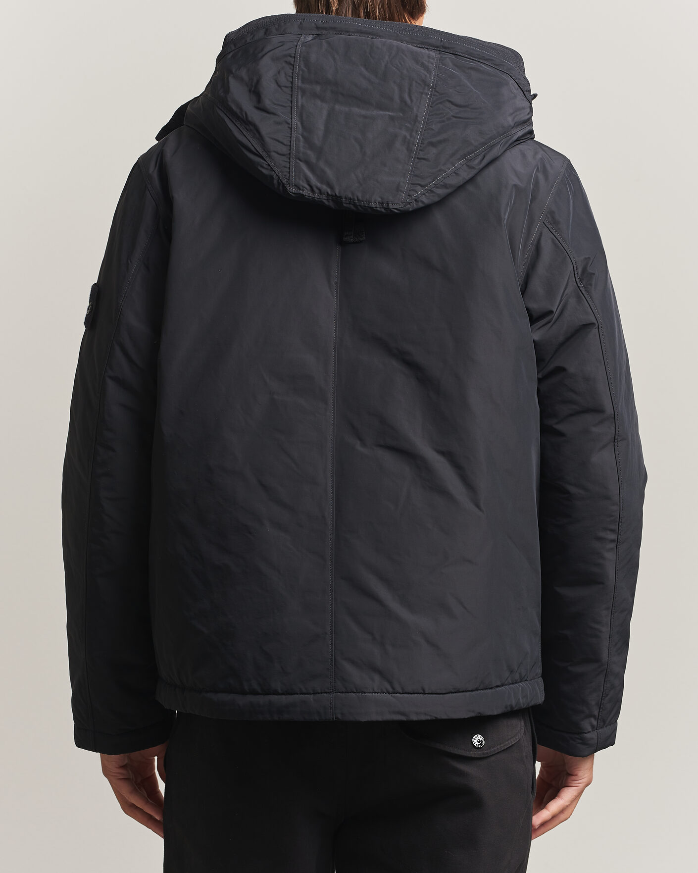Uomini | Giacche | Stone Island | Micro Twill Hood Jacket Black 