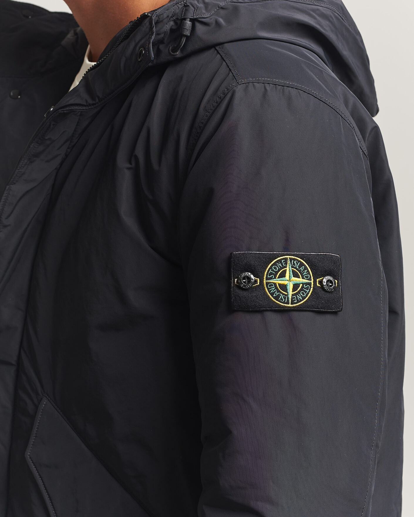 Uomini | Giacche | Stone Island | Micro Twill Hood Jacket Black 