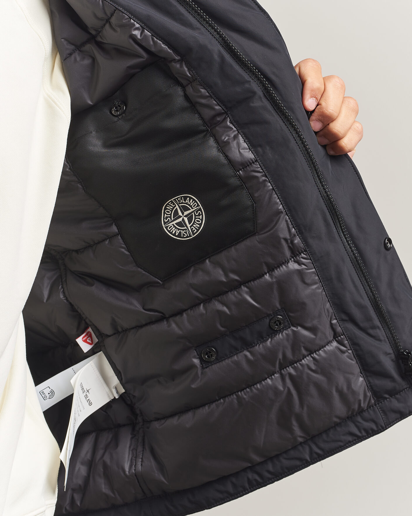 Uomini | Giacche | Stone Island | Micro Twill Hood Jacket Black 