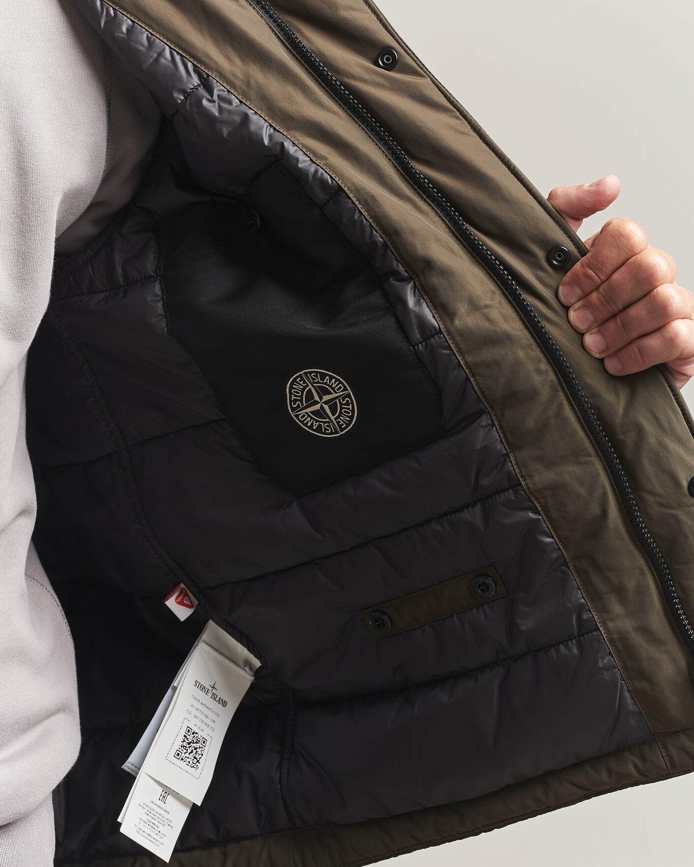 Uomini | Giacche | Stone Island | Micro Twill Hood Jacket Coal Grey