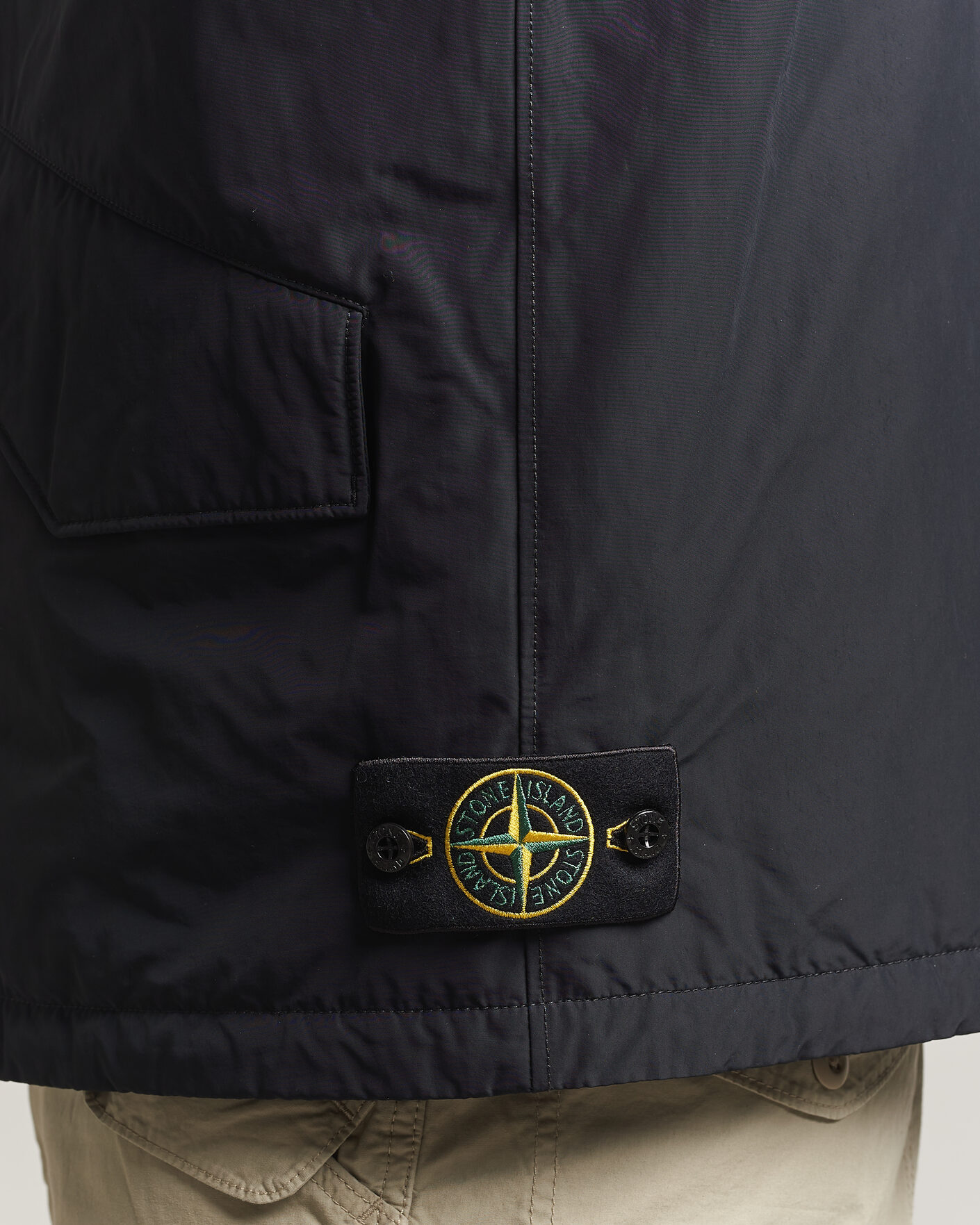 Uomini | Gilet | Stone Island | Micro Twill Padded Vest Black