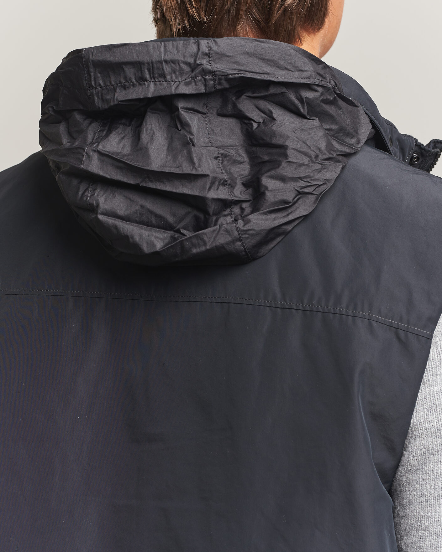 Uomini | Gilet | Stone Island | Micro Twill Padded Vest Black