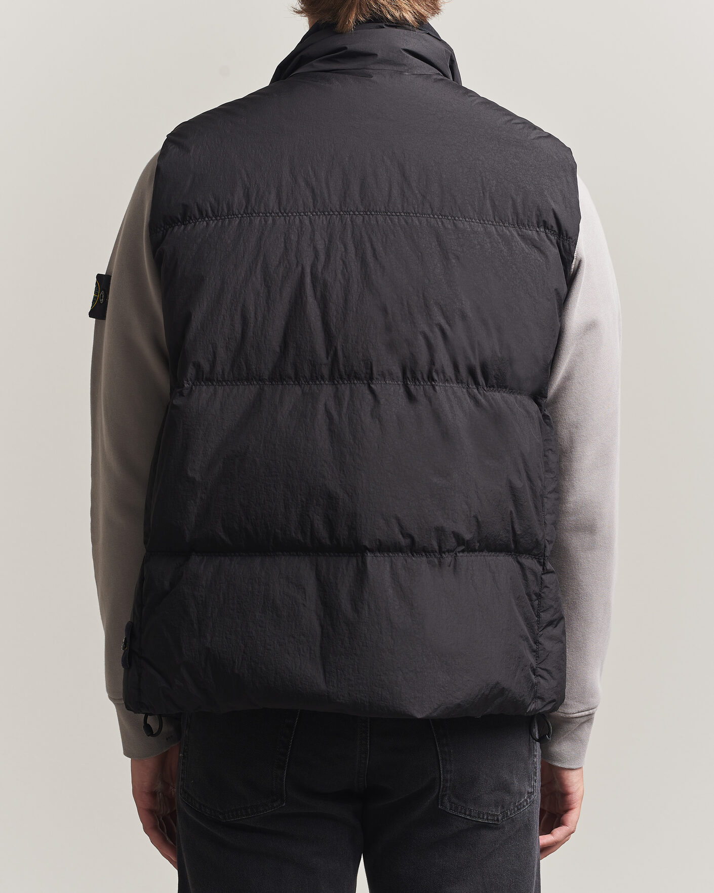 Uomini | Gilet | Stone Island | Crinkle Reps Down Vest Black