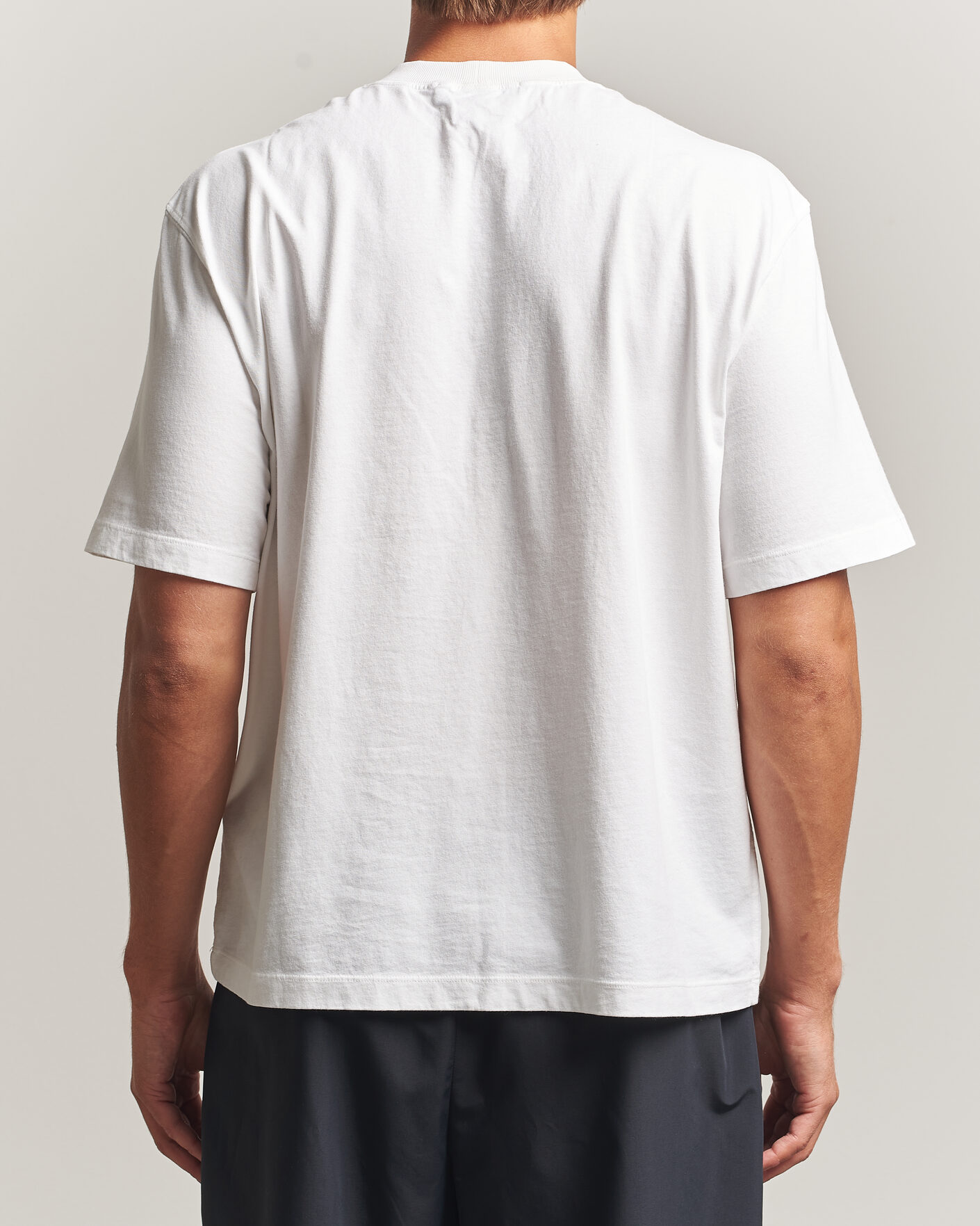 Uomini | T-shirt | Stone Island | Combed Organic Cotton T-Shirt White