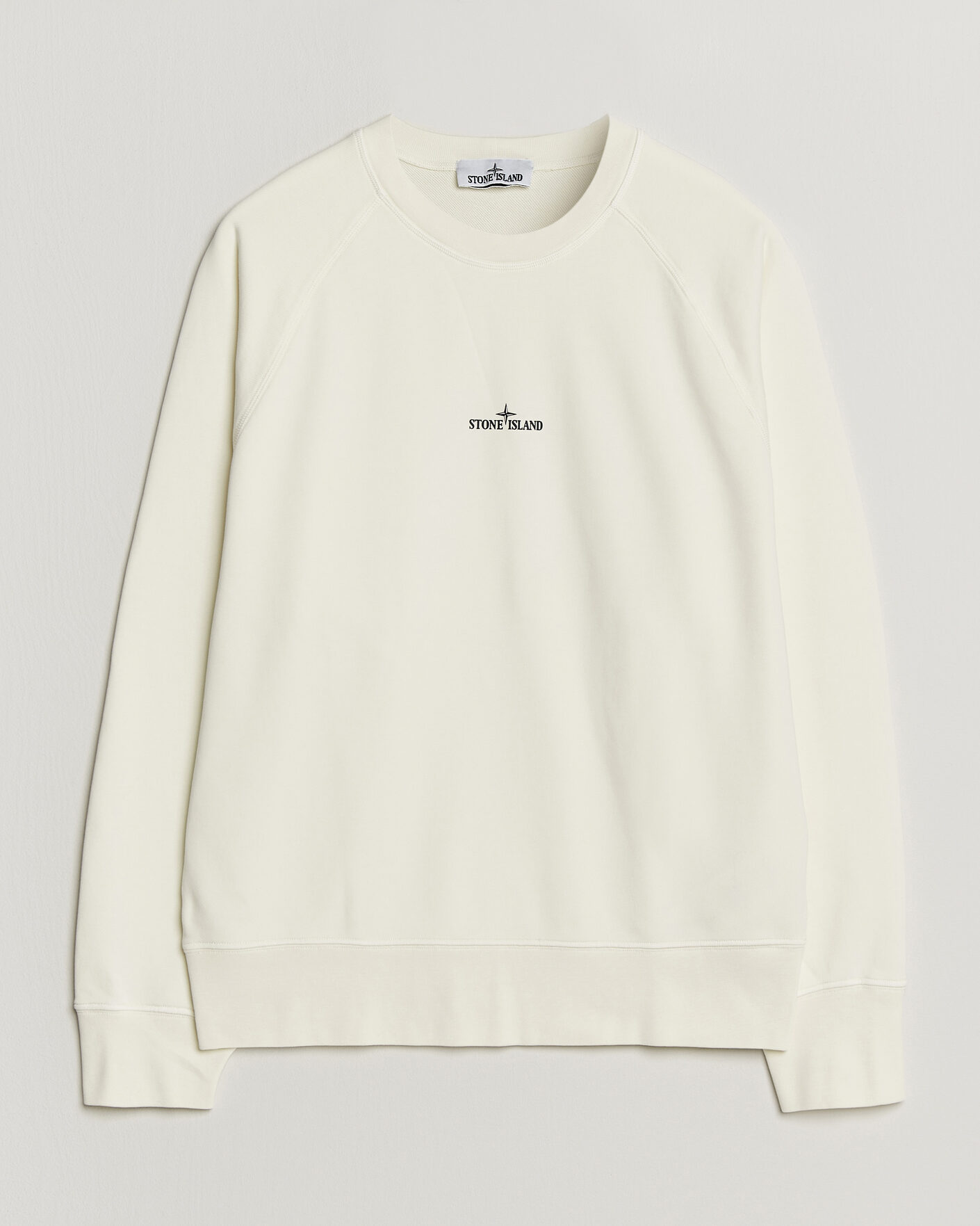 Uomini | Maglieria | Stone Island | Garment Dyed Fleece Desert Print Sweatshirt Ivory