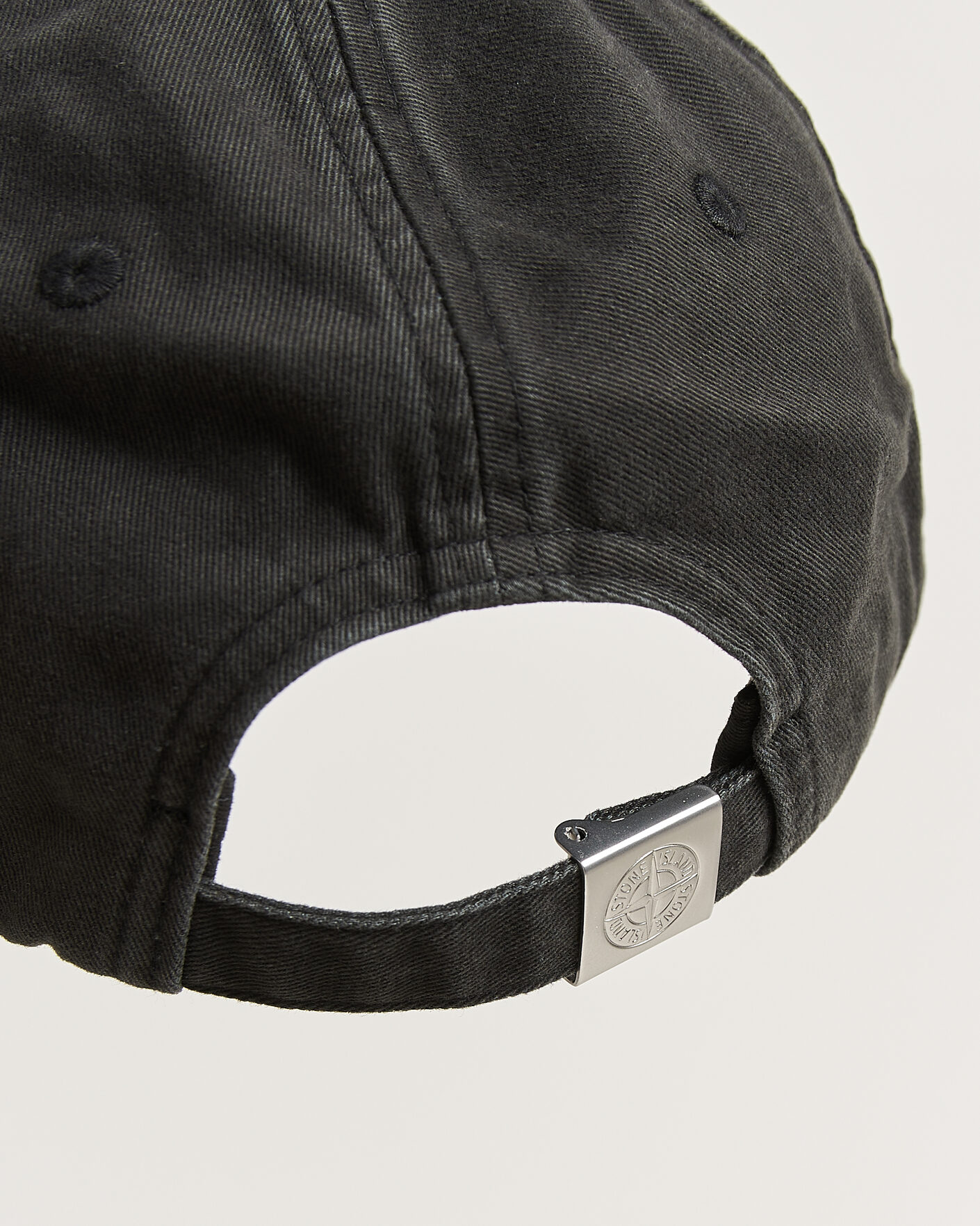 Uomini | Cappelli & Berretti | Stone Island | Brushed Cotton Gabardine Cap Black