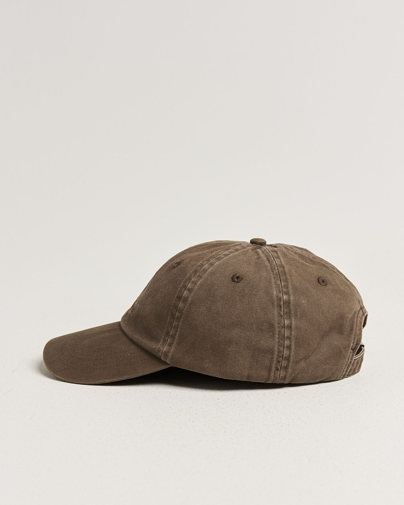 Uomini | Cappelli & Berretti | Stone Island | Brushed Cotton Gabardine Cap Umber