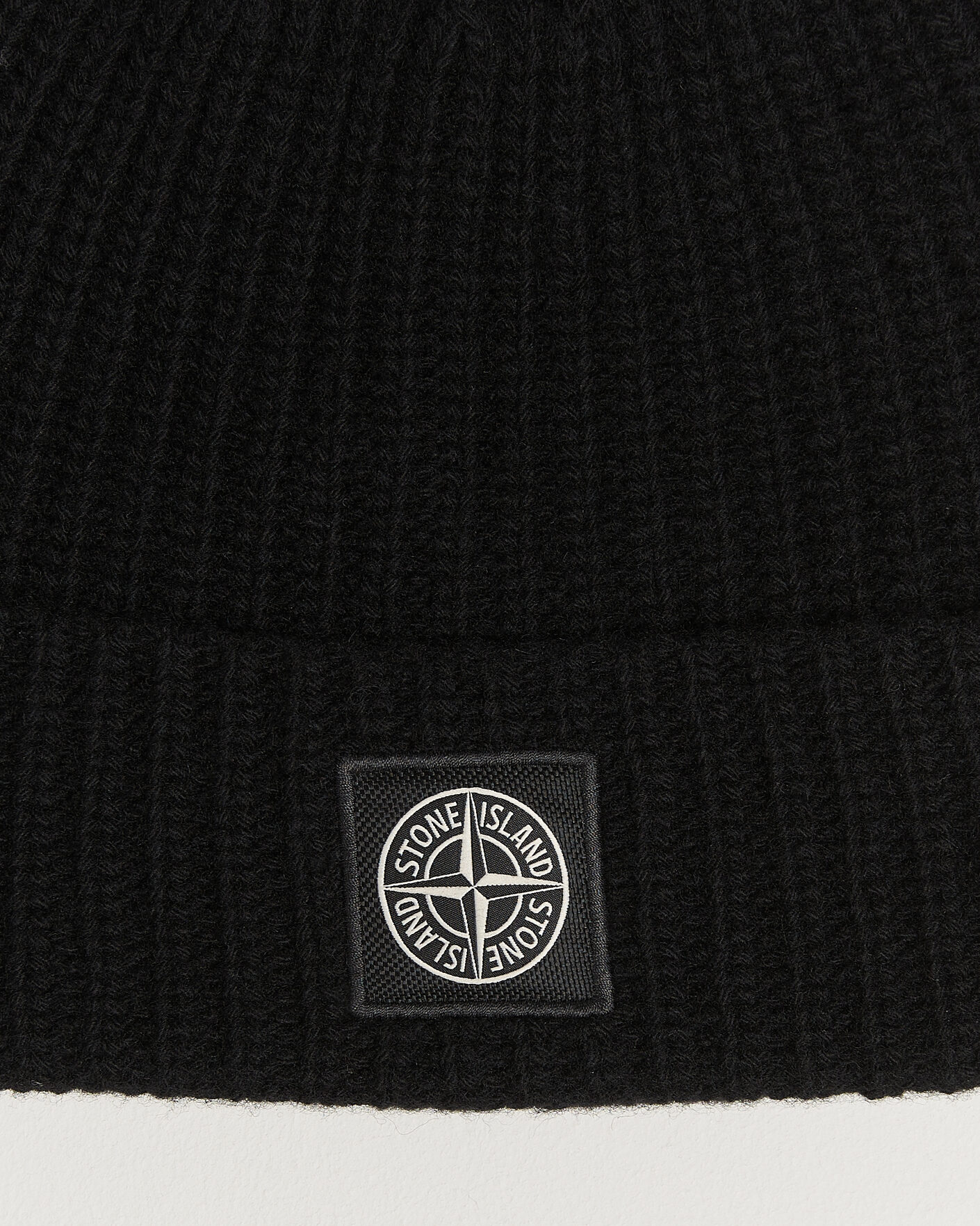 Uomini | Berretti | Stone Island | Geelong Wool Hat Black