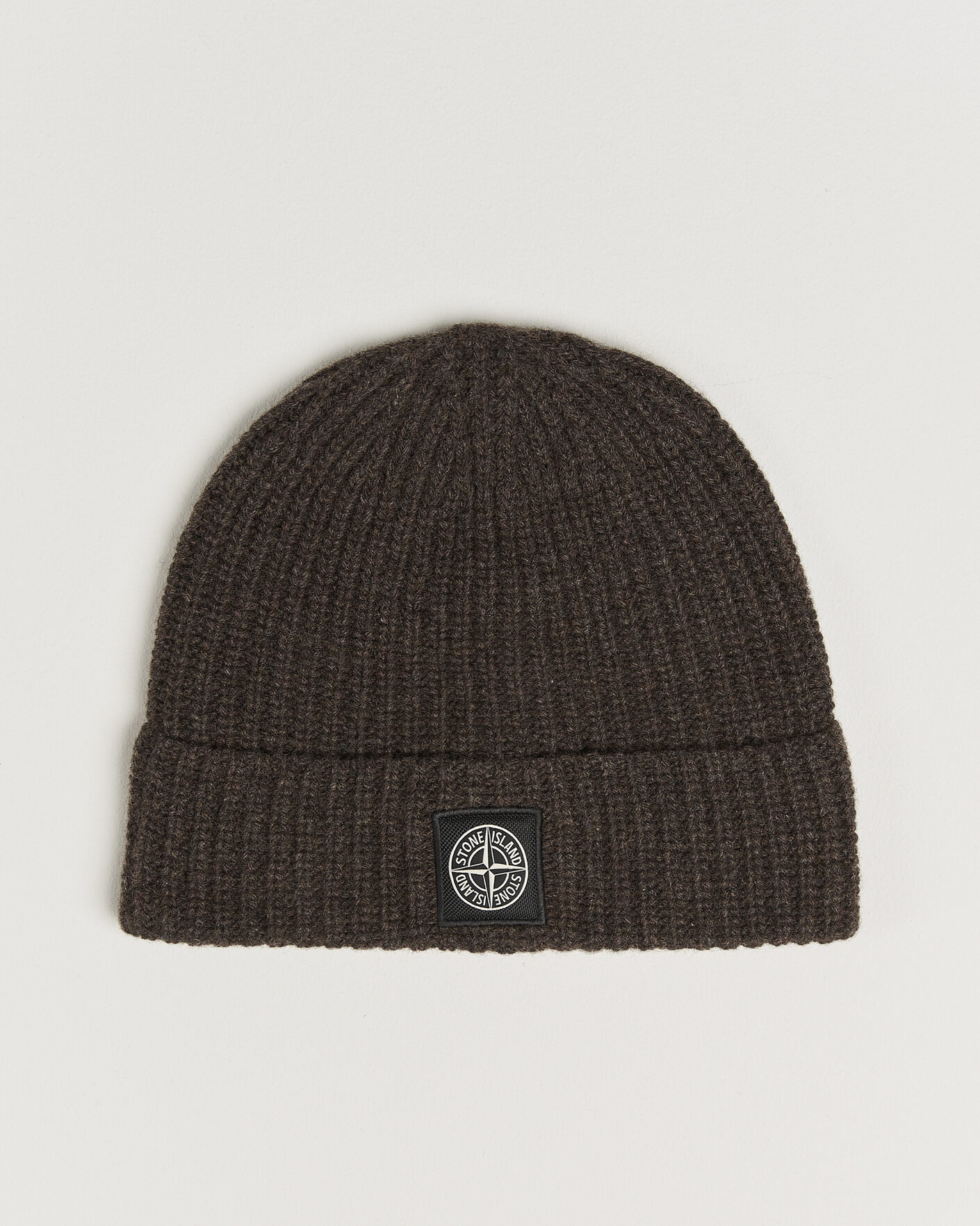 Uomini | Berretti | Stone Island | Geelong Wool Hat Melange Lead