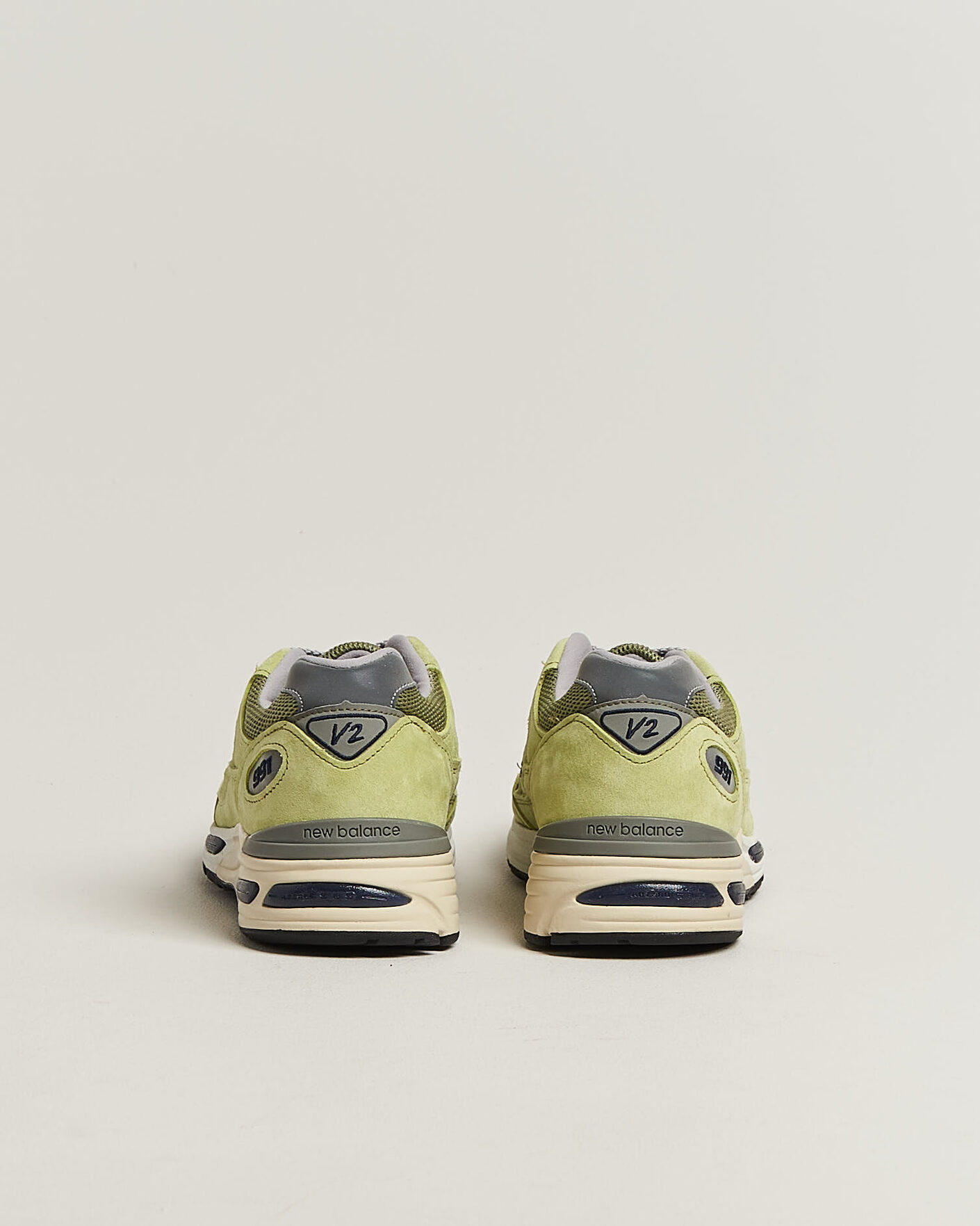 Uomini | Sneakers | New Balance Made In US & UK | New Balance Made in Made in UK 991v2 Green Banana