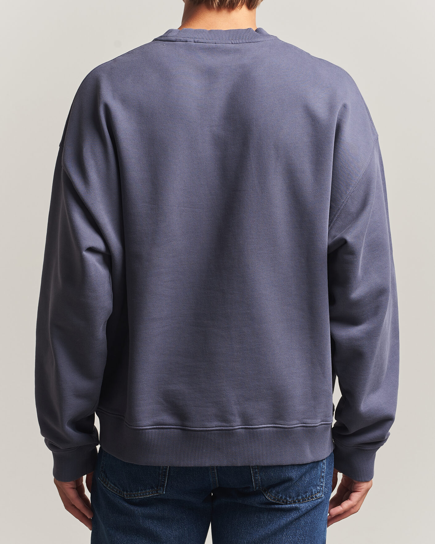 Uomini | Maglieria | Axel Arigato | Micro Bee Bird Sweatshirt Smoke Grey