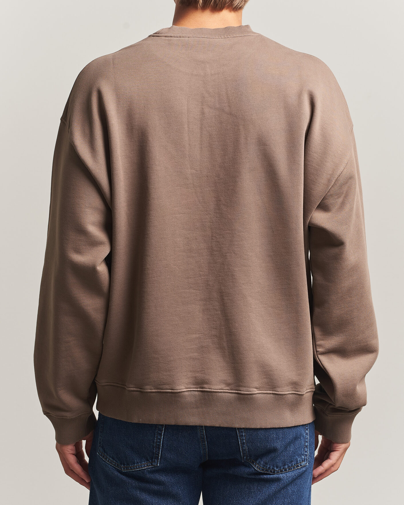 Uomini | Maglieria | Axel Arigato | Micro Bee Bird Sweatshirt Coffee Brown