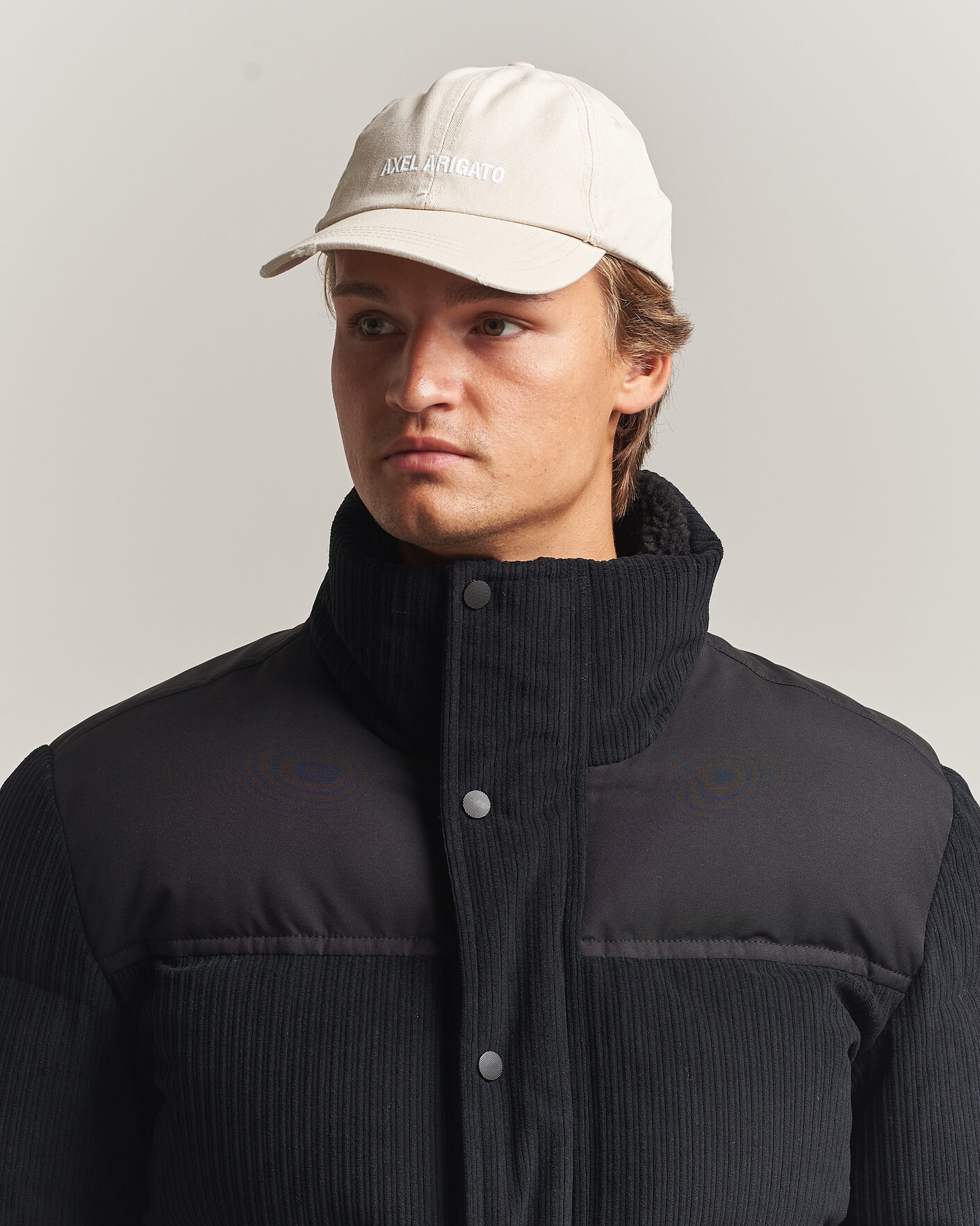 Uomini | Cappelli & Berretti | Axel Arigato | AA Logo Cap Washed Beige