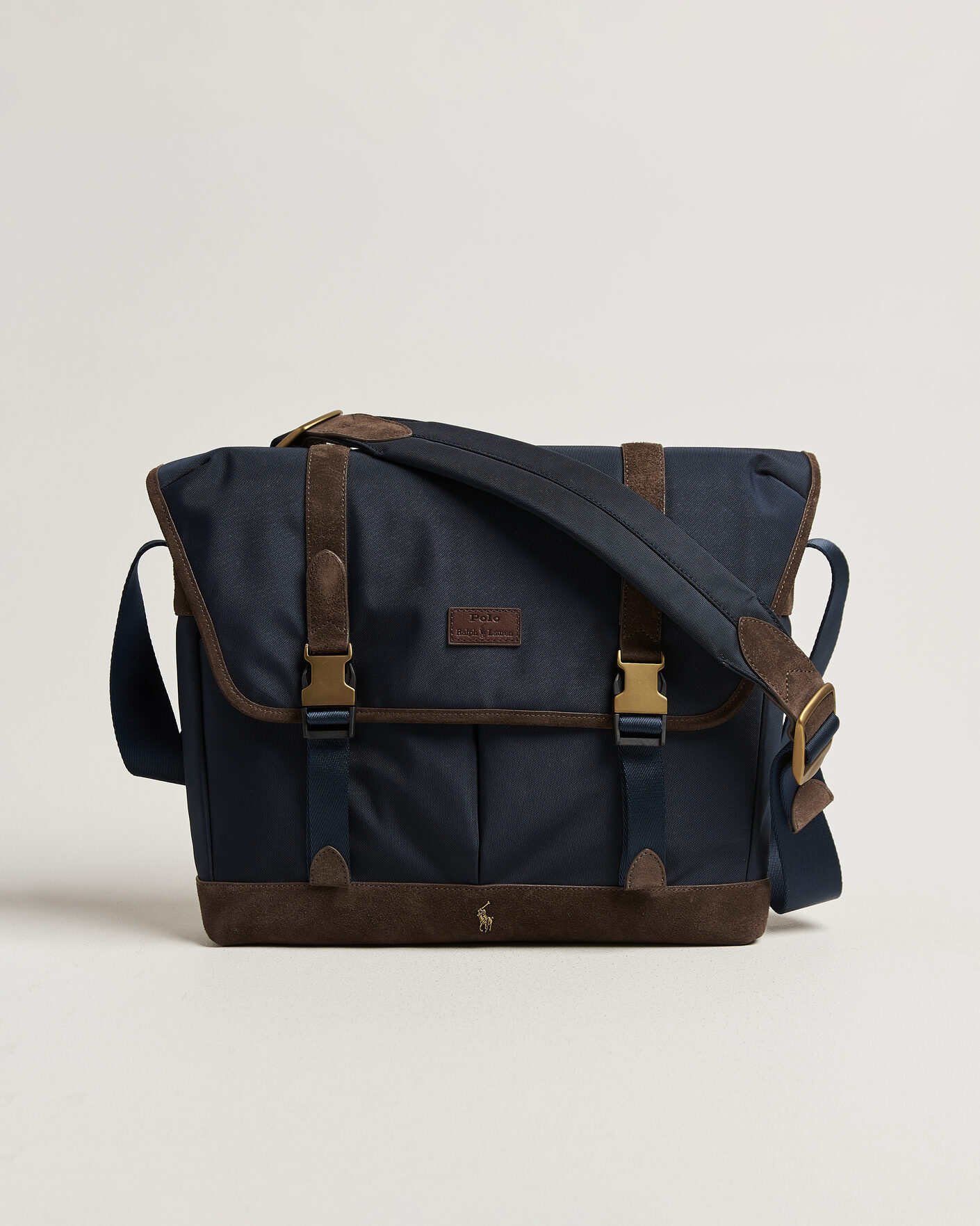 Uomini | Borse | Polo Ralph Lauren | Messenger Duffle Bag Newport Navy/Brown