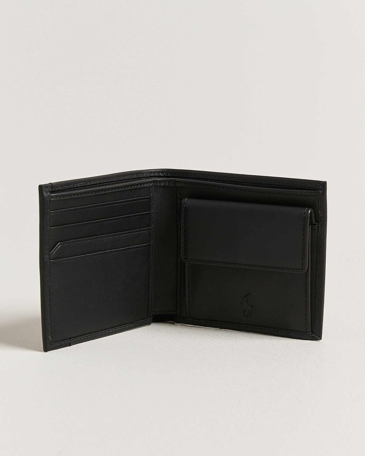Uomini | Portafogli | Polo Ralph Lauren | Smooth Leather Wallet Black