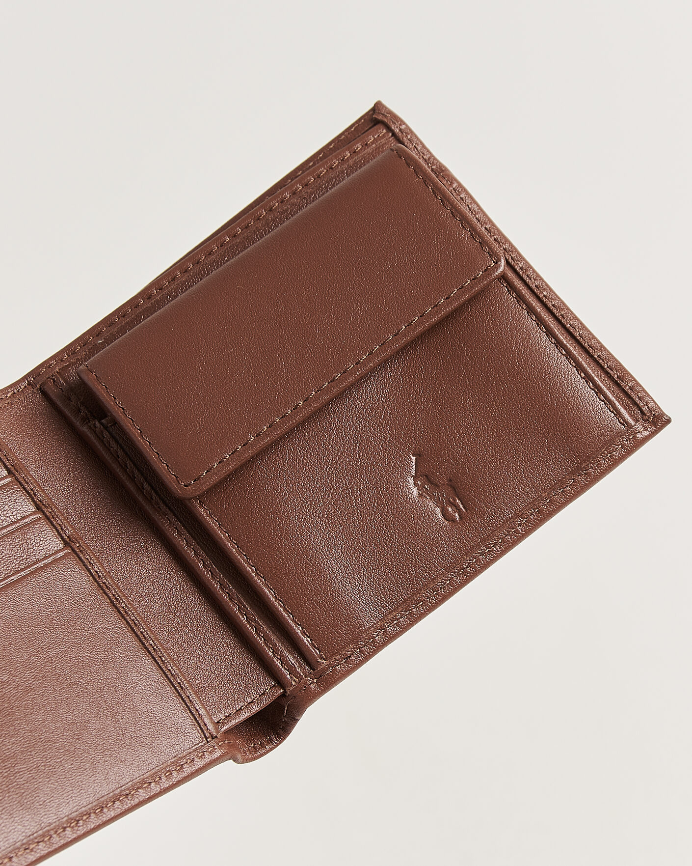 Uomini | Portafogli | Polo Ralph Lauren | Smooth Leather Wallet Saddle