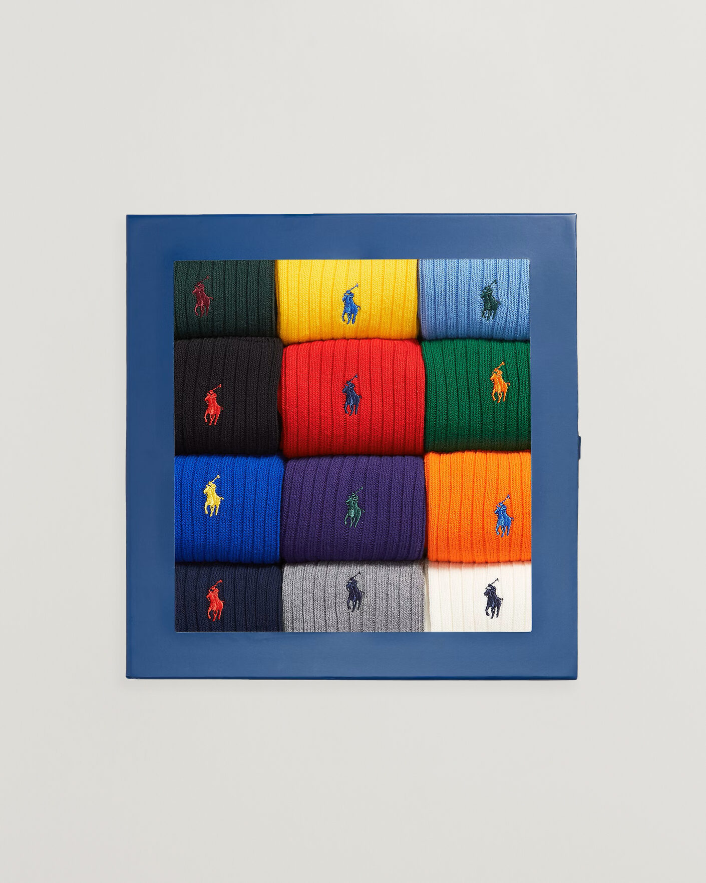 Uomini | Biancheria intima | Polo Ralph Lauren | Polo Ralph Lauren12-Pack Ribbed Cotton Sock Gift BoxMulti