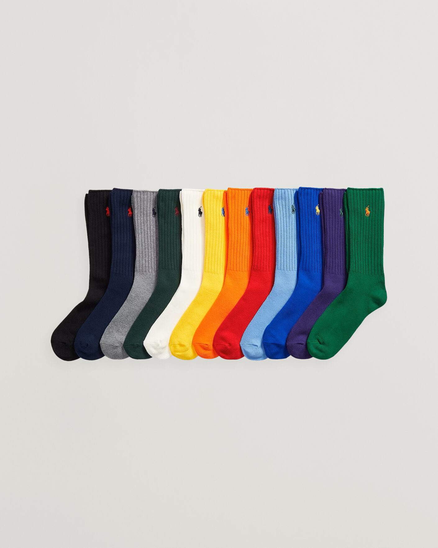 Uomini | Biancheria intima | Polo Ralph Lauren | Polo Ralph Lauren12-Pack Ribbed Cotton Sock Gift BoxMulti