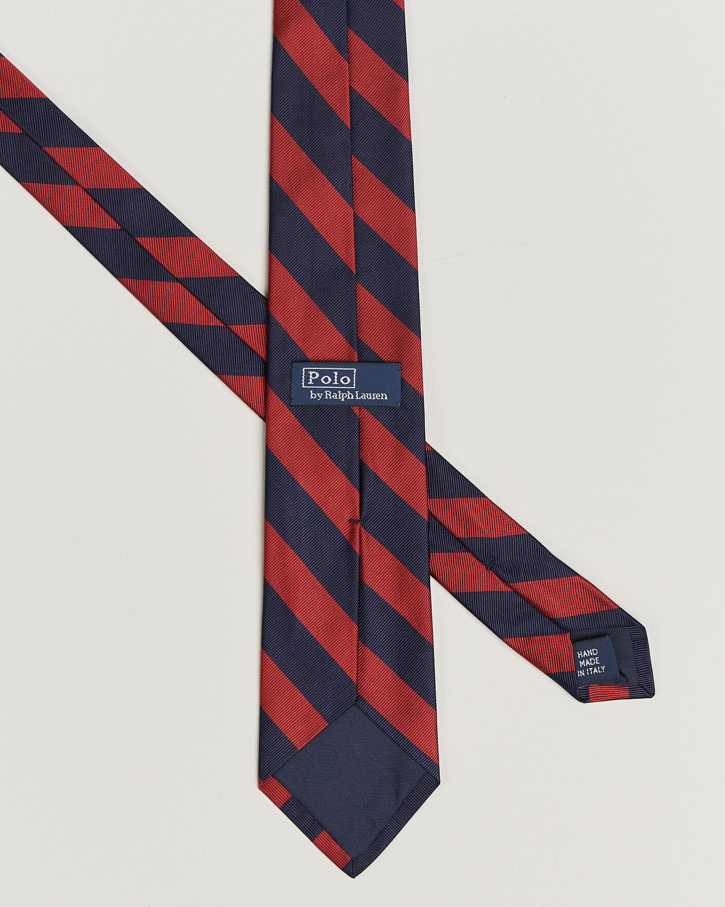 Uomini | Cravatte | Polo Ralph Lauren | Striped Club Tie Navy/Red