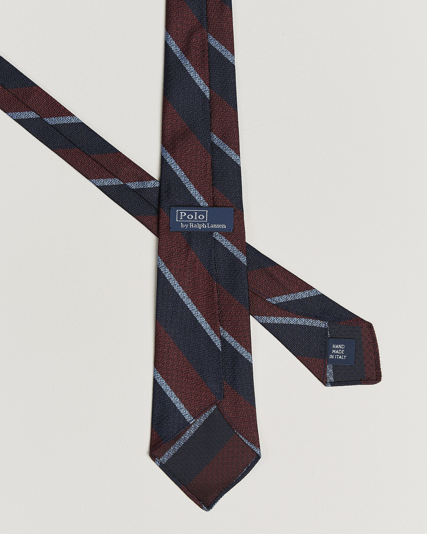 Uomini | Cravatte | Polo Ralph Lauren | Striped Vintage Tie Wine/Navy