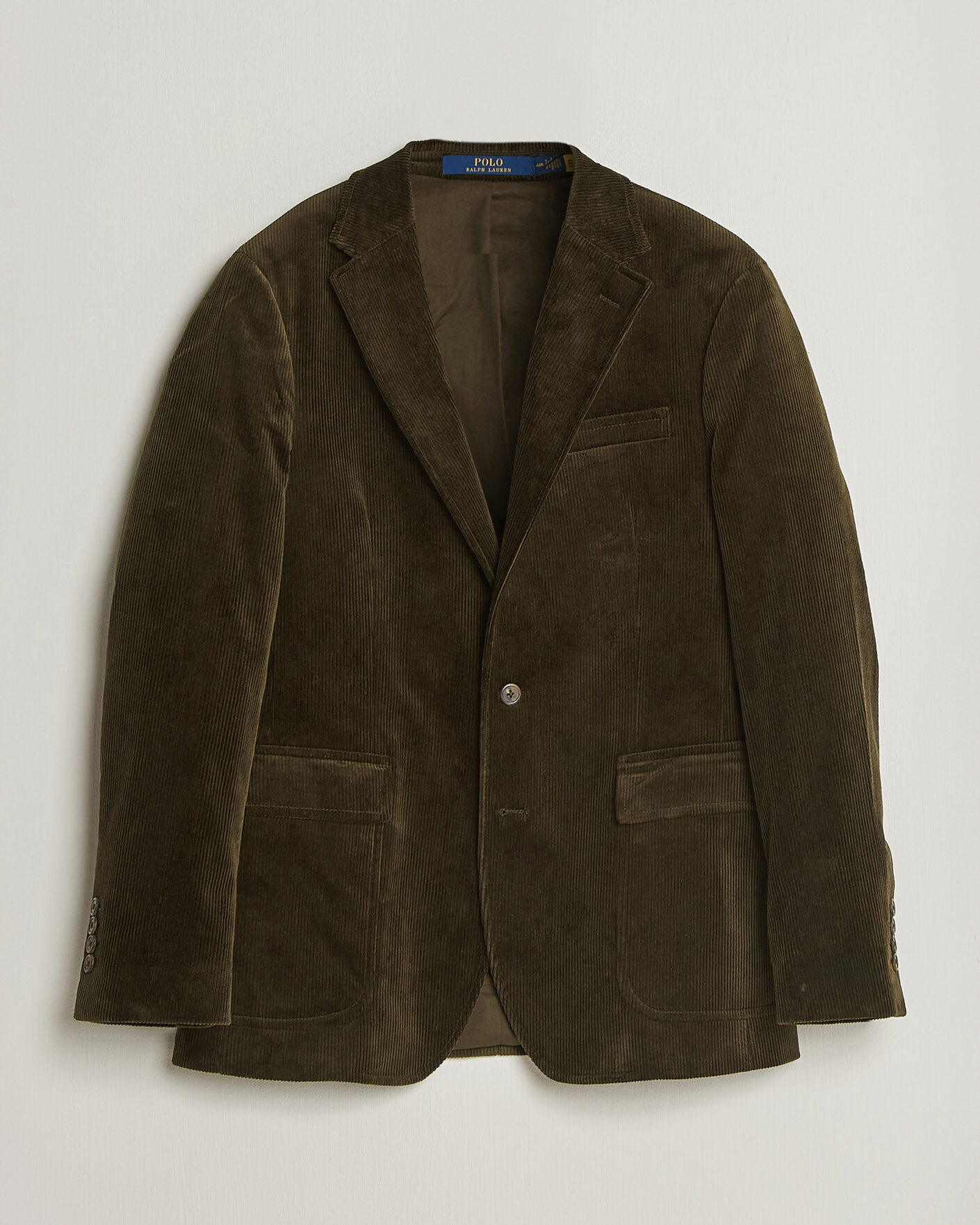 Uomini | Blazers | Polo Ralph Lauren | Single Breasted Corduroy Sportcoat Fall Olive
