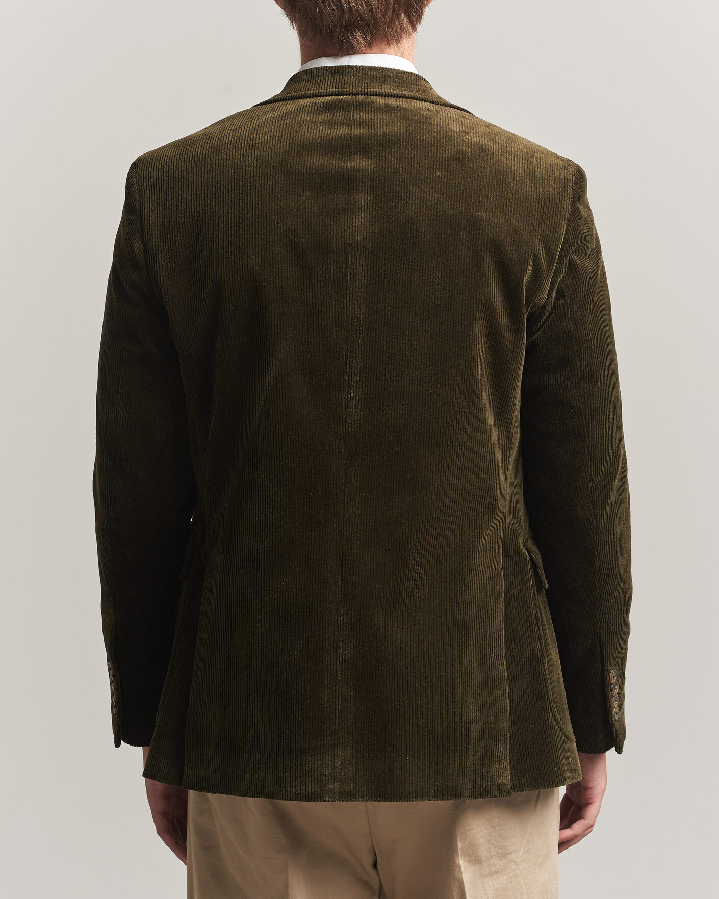 Uomini | Blazers | Polo Ralph Lauren | Single Breasted Corduroy Sportcoat Fall Olive