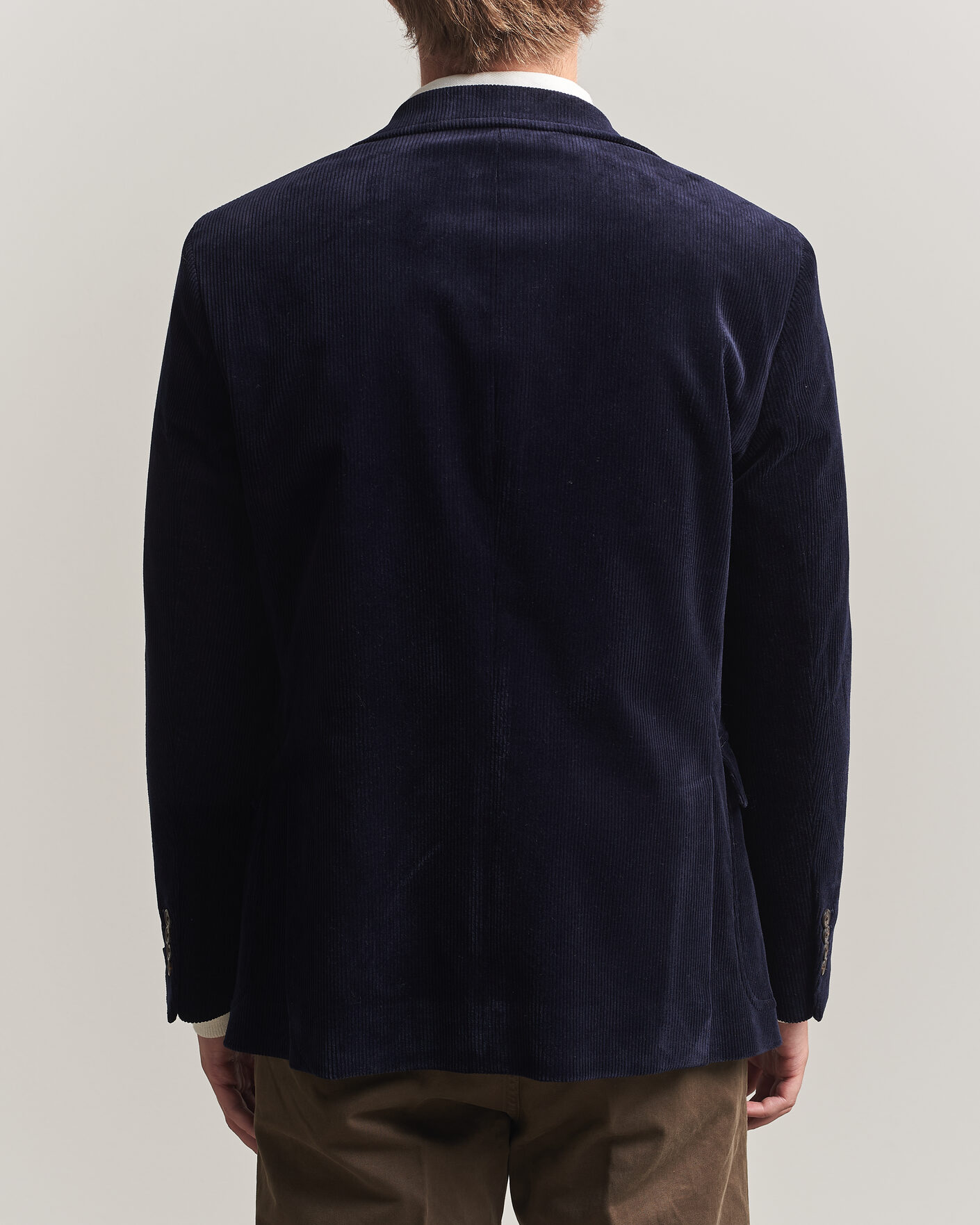 Uomini | Blazers | Polo Ralph Lauren | Single Breasted Corduroy Sportcoat Newport Navy