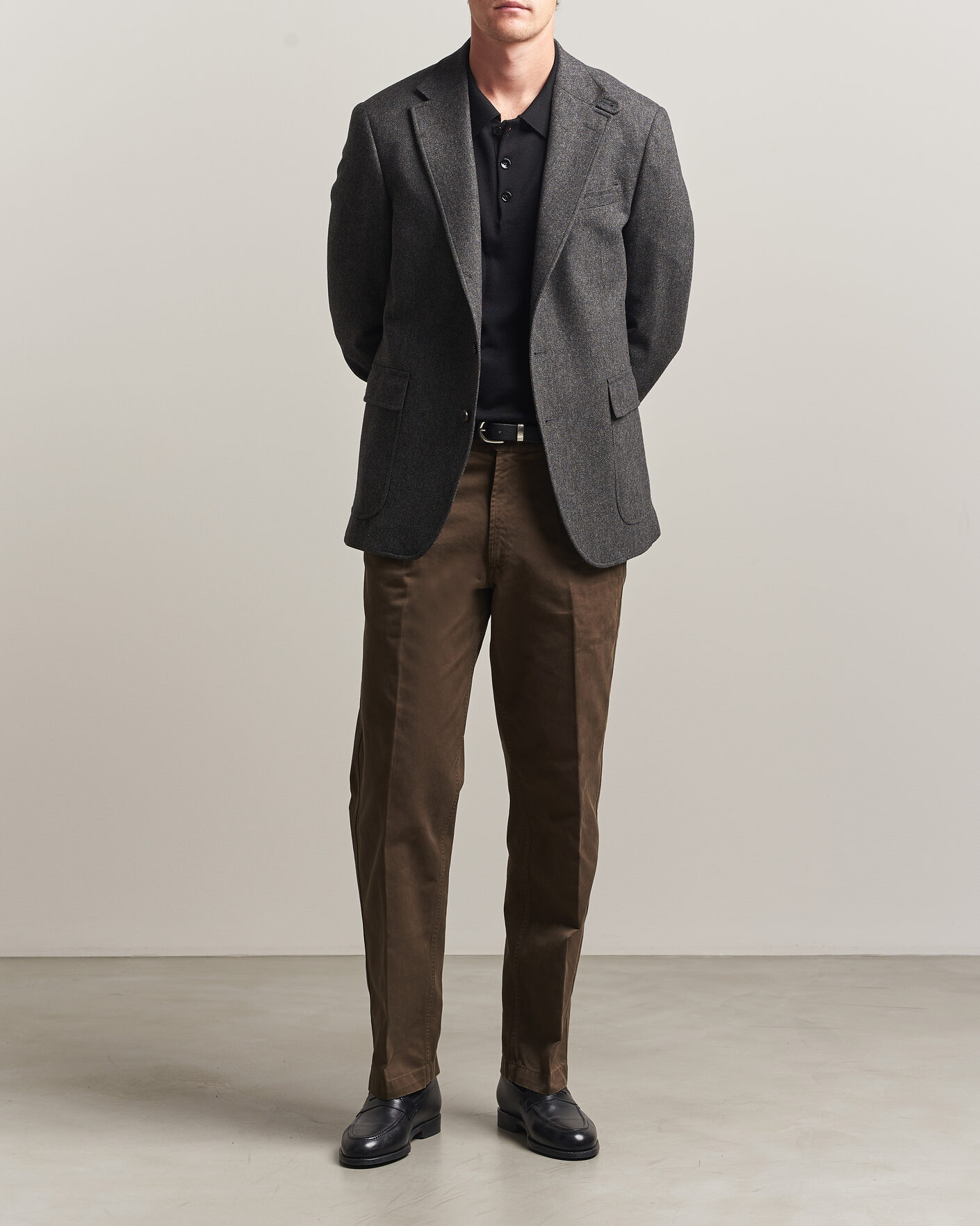 Uomini | Blazers | Polo Ralph Lauren | Tonal Broken Twill Sportcoat Charcoal