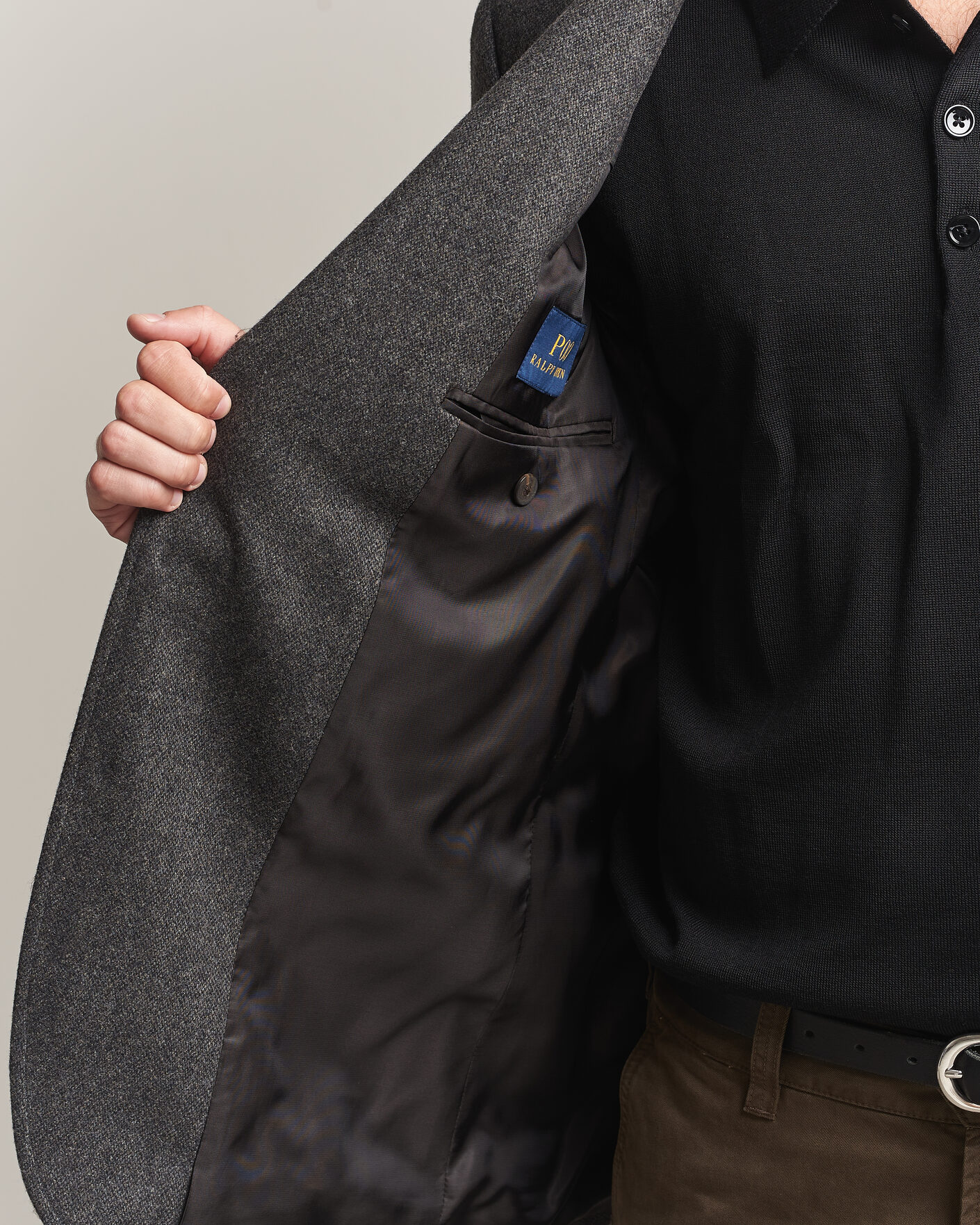 Uomini | Blazers | Polo Ralph Lauren | Tonal Broken Twill Sportcoat Charcoal