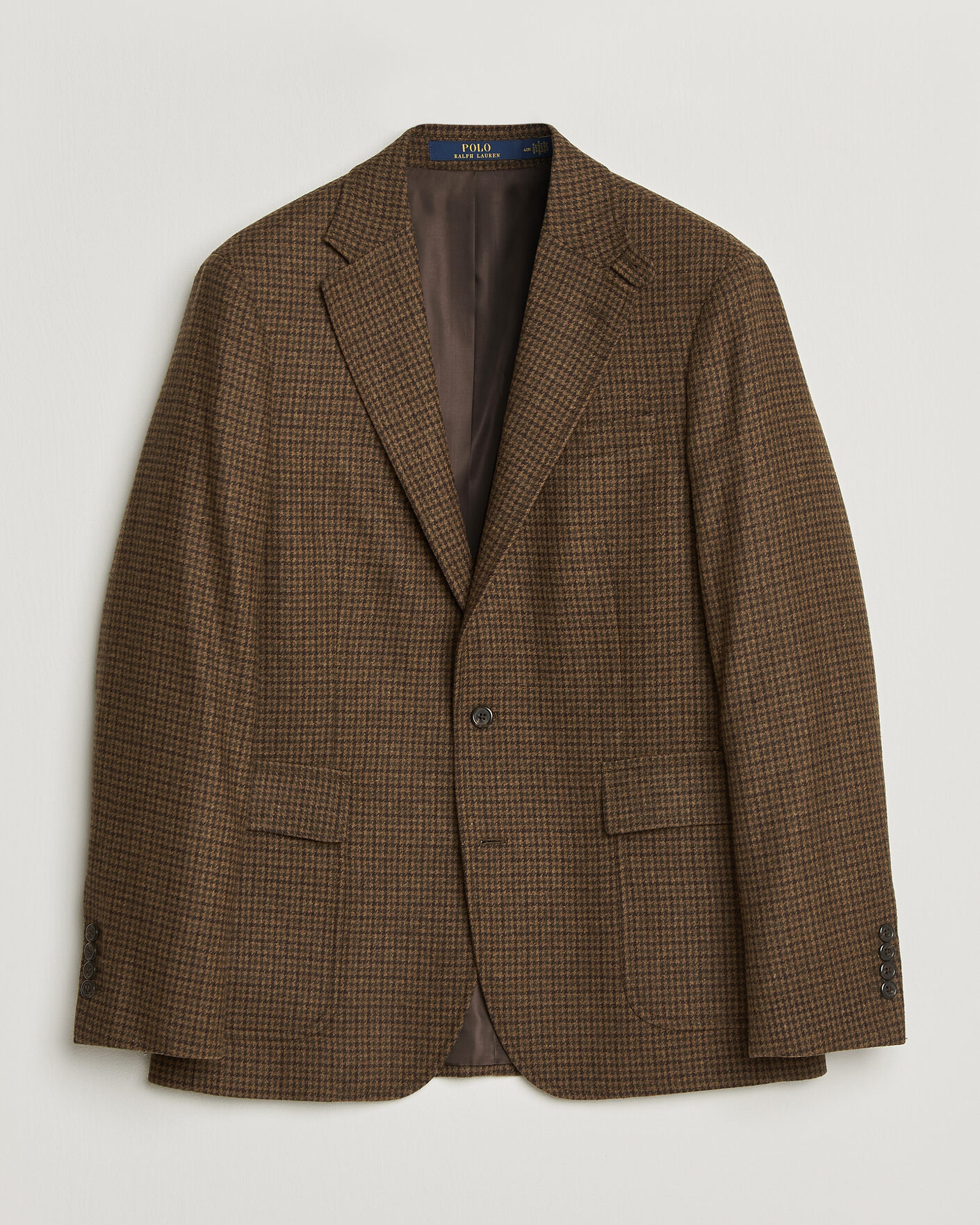 Uomini | Blazers | Polo Ralph Lauren | Guncheck Woven Sportcoat Brown/Olive
