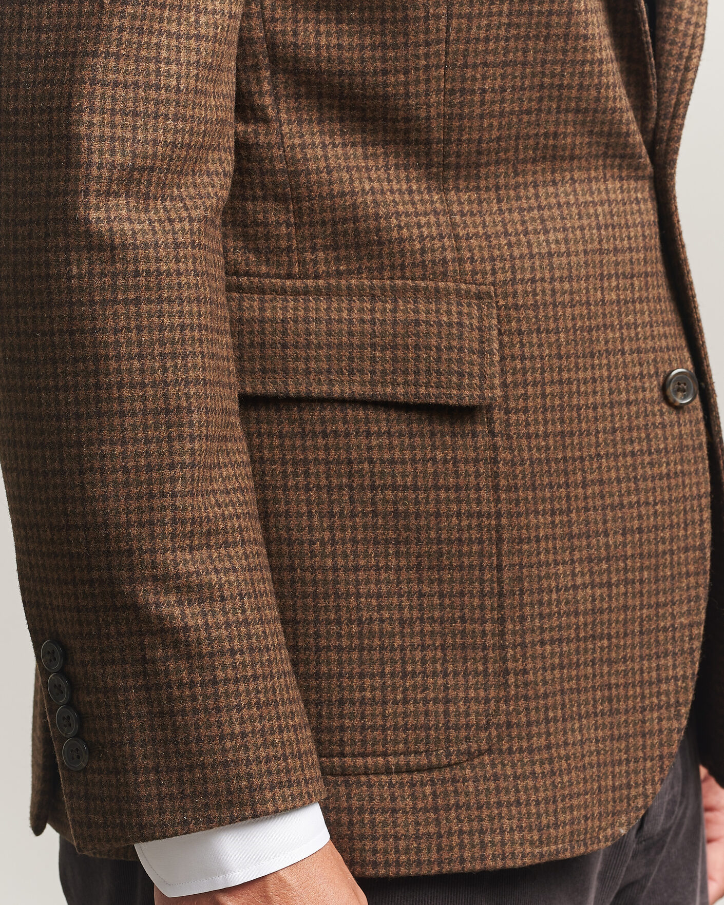 Uomini | Blazers | Polo Ralph Lauren | Guncheck Woven Sportcoat Brown/Olive