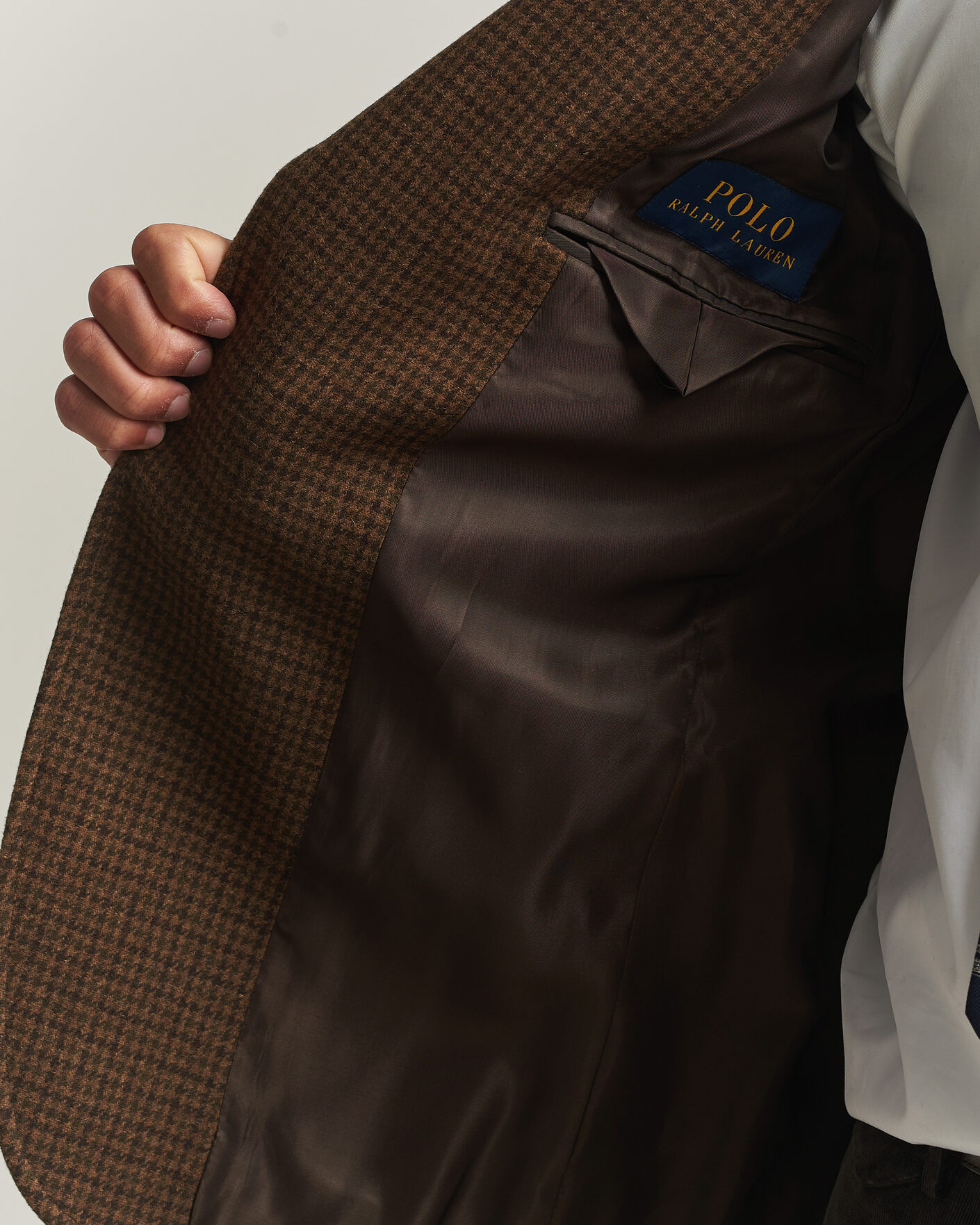 Uomini | Blazers | Polo Ralph Lauren | Guncheck Woven Sportcoat Brown/Olive