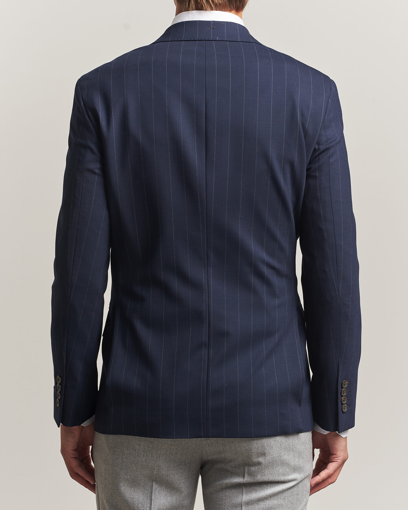 Uomini | Blazers | Polo Ralph Lauren | Double Breasted Rope Stripe Sportcoat Navy/Grey