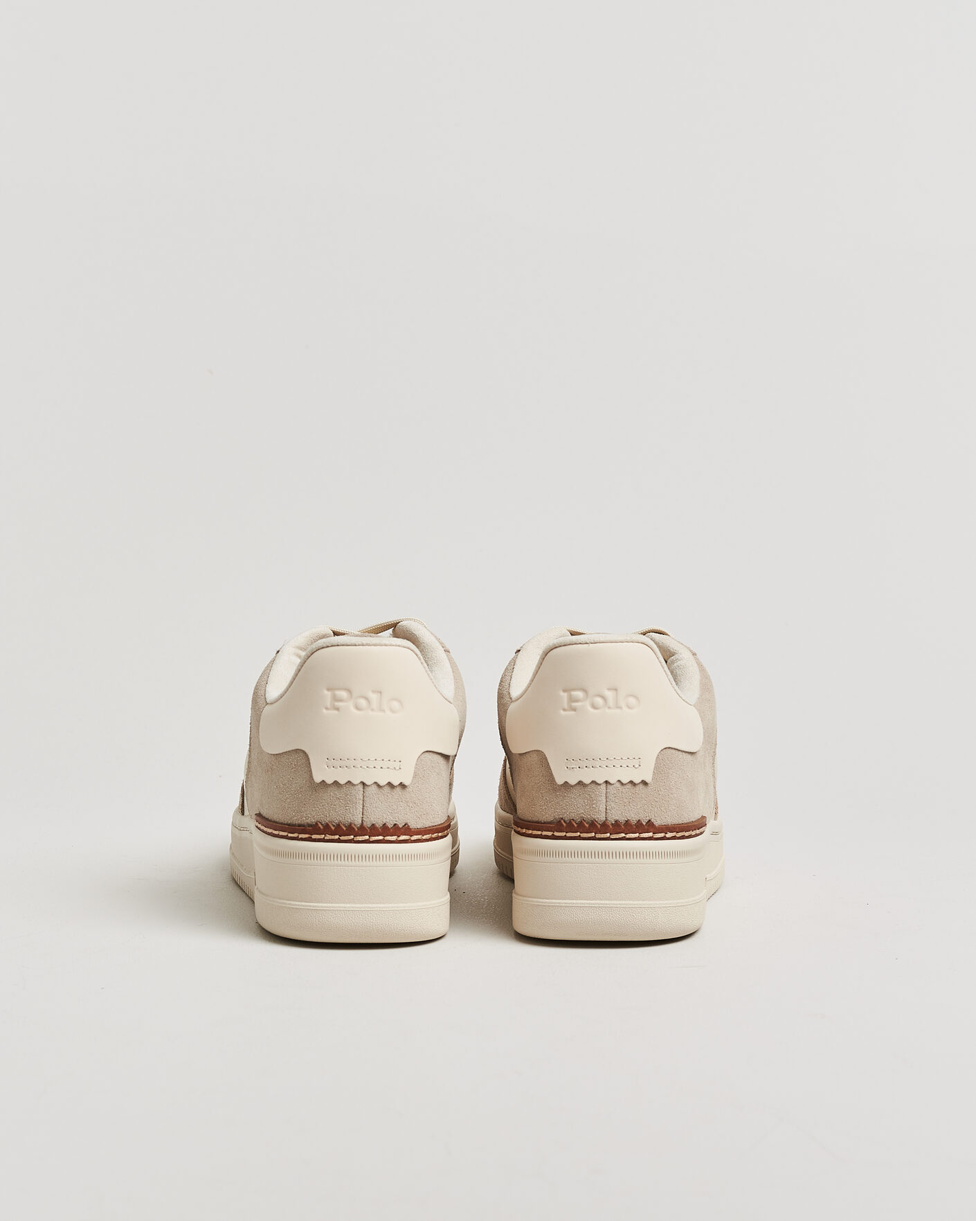 Uomini | Sneakers | Polo Ralph Lauren | Masters Court Suede/Leather Sneakers Milkshake