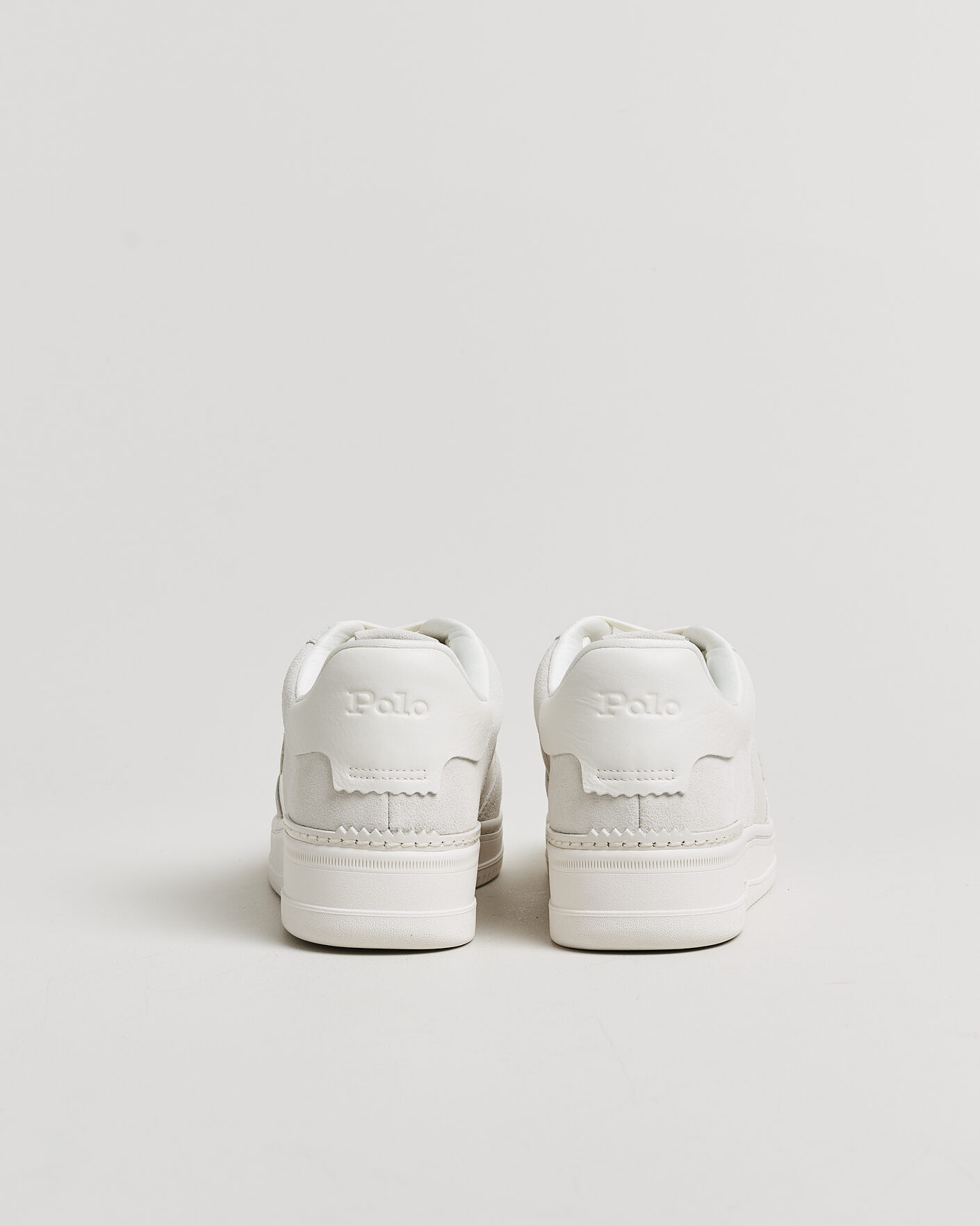 Uomini | Sneakers | Polo Ralph Lauren | Masters Court Suede/Leather Sneakers Deckwash White